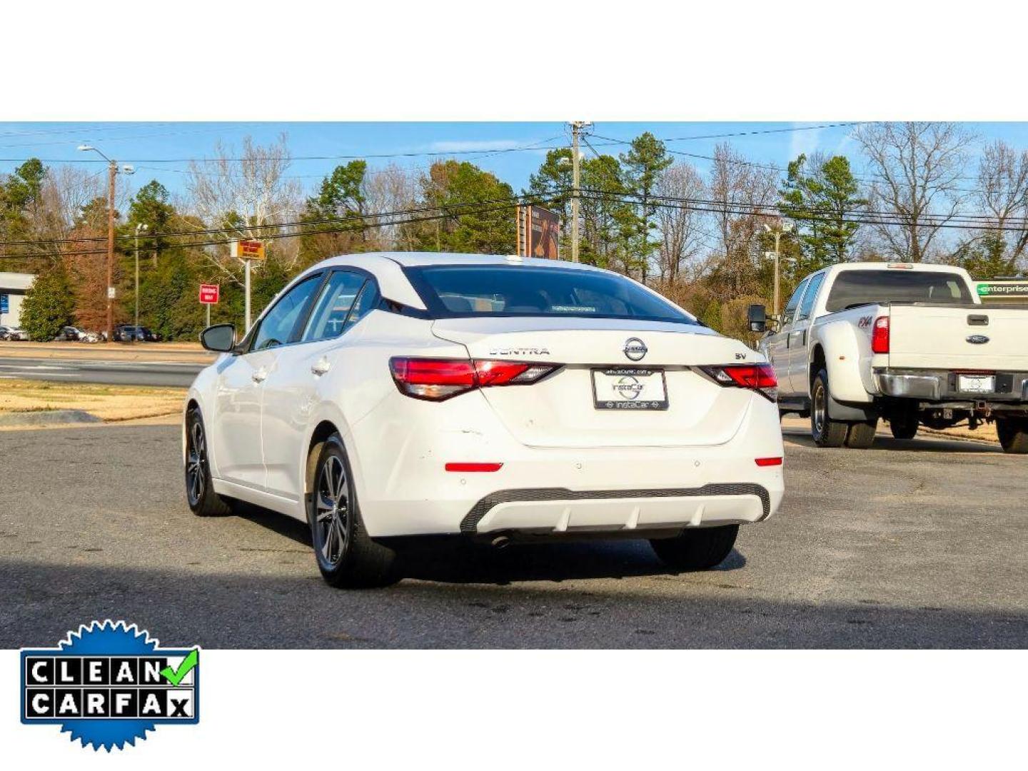 2022 Fresh Powder /Black Nissan Sentra SV (3N1AB8CV6NY) with an 4 Cyl, 2.0L engine, CVT transmission, located at 6520 E. Independence Blvd., Charlotte, NC, 28212, 35.146019, -80.723465 - Photo#7