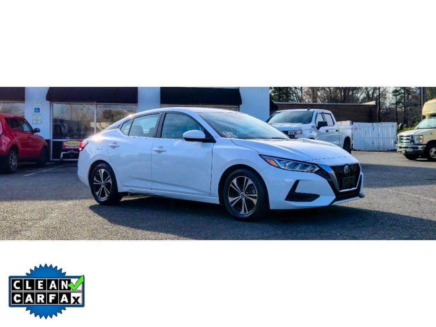 2022 Fresh Powder /Black Nissan Sentra SV (3N1AB8CV6NY) with an 4 Cyl, 2.0L engine, CVT transmission, located at 6520 E. Independence Blvd., Charlotte, NC, 28212, 35.146019, -80.723465 - Photo#12