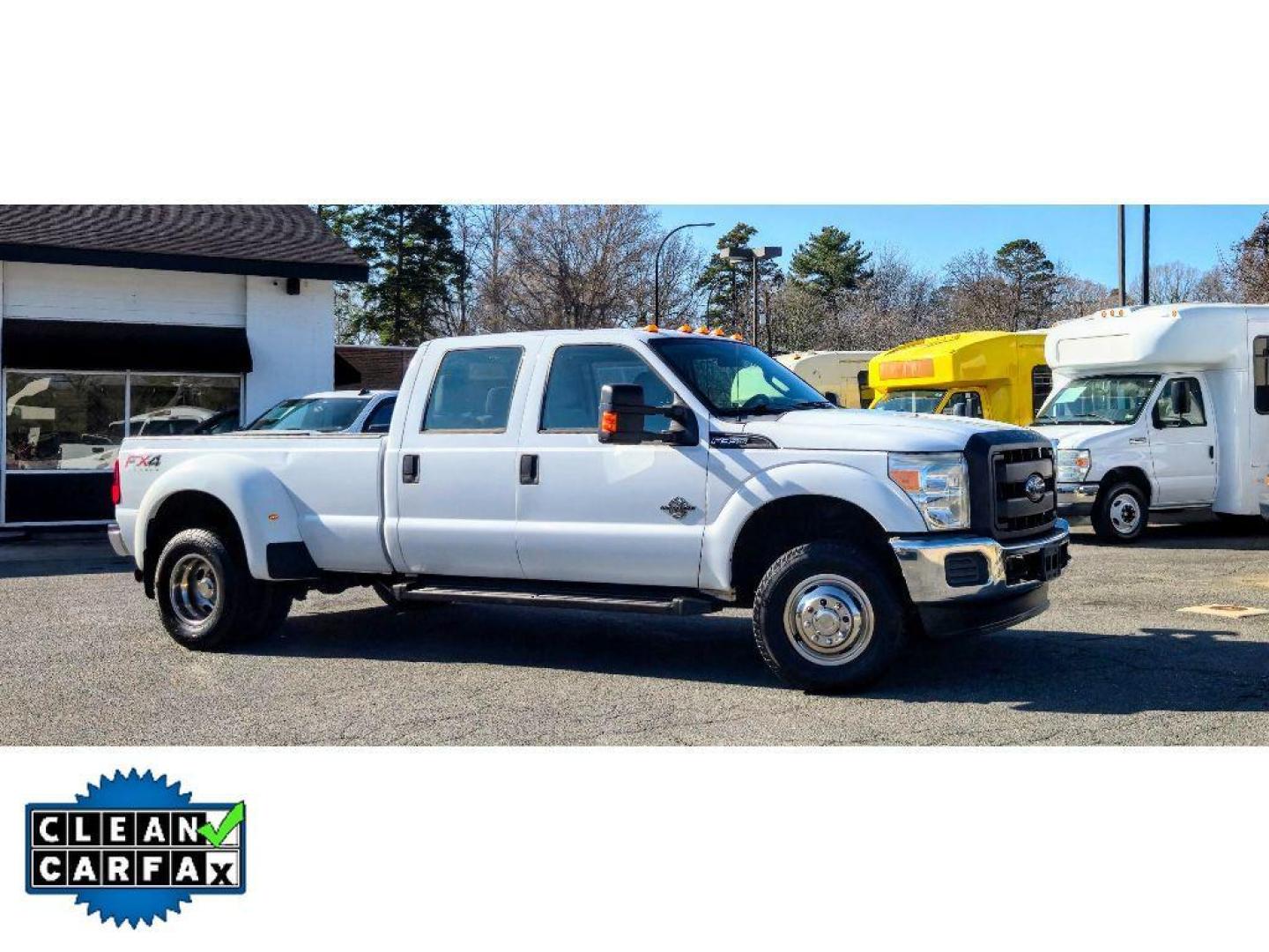 2014 Oxford White /Steel Ford F-350 XL (1FT8W3DT2EE) with an V8, 6.7L engine, 6-speed automatic transmission, located at 6520 E. Independence Blvd., Charlotte, NC, 28212, 35.146019, -80.723465 - <b>Equipment</b><br>The premium wheels make this 2014 Ford F-350 Super Duty stand out from the crowd. This vehicle has a clean CARFAX vehicle history report. An off-road package is equipped on the vehicle. This 2014 Ford F-350 Super Duty has a V8, 6.7L high output engine. This 1 ton pickup is outfit - Photo#7