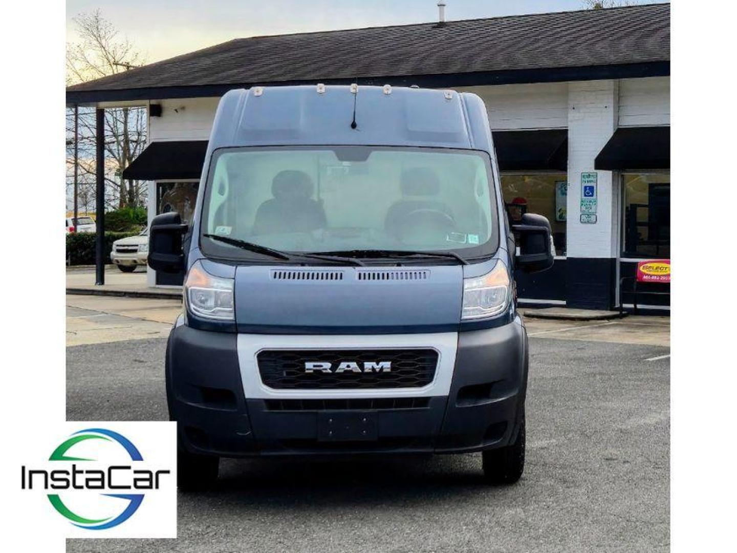 2019 Patriot Blue Pearlcoat /Black Ram ProMaster 3500 High Roof (3C6URVJG5KE) with an V6, 3.6L engine, 6-speed automatic transmission, located at 6520 E. Independence Blvd., Charlotte, NC, 28212, 35.146019, -80.723465 - <b>Equipment</b><br>Bluetooth technology is built into this unit, keeping your hands on the steering wheel and your focus on the road. Protect the Ram ProMaster 3500 from unwanted accidents with a cutting edge backup camera system. Front wheel drive on the Ram ProMaster 3500 gives you better tractio - Photo#9