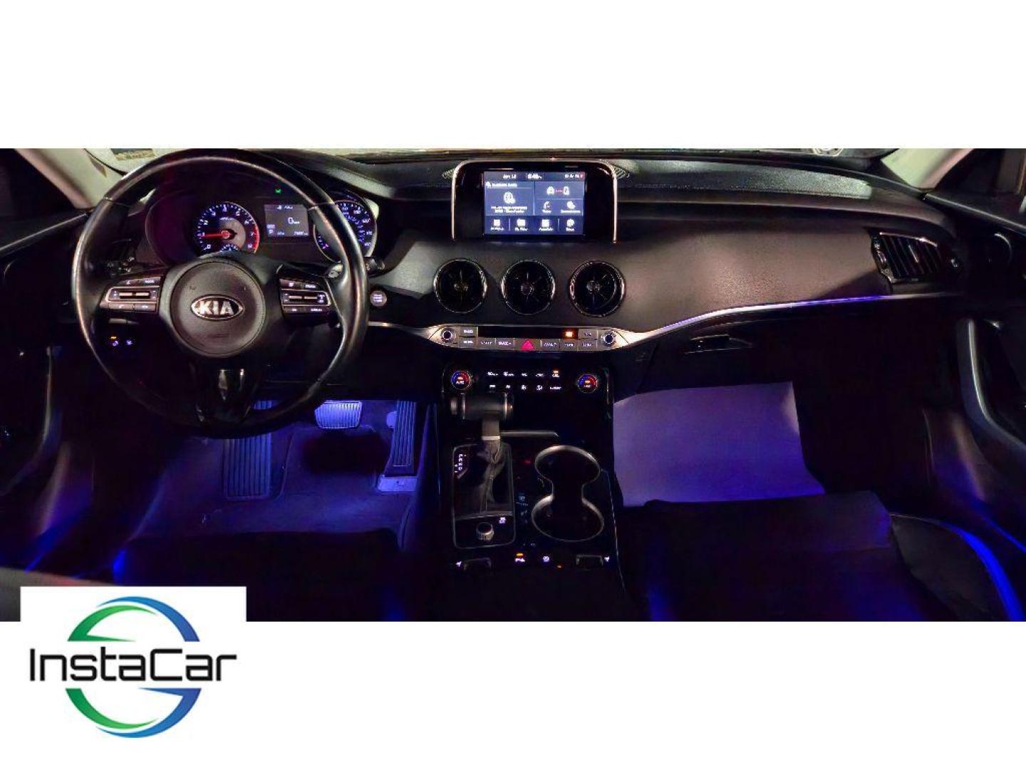 2019 Aurora Black /Black Kia Stinger GT-Line (KNAE15LA3K6) with an 4 Cyl, 2.0L engine, 8-speed automatic transmission, located at 6520 E. Independence Blvd., Charlotte, NC, 28212, 35.146019, -80.723465 - Photo#11