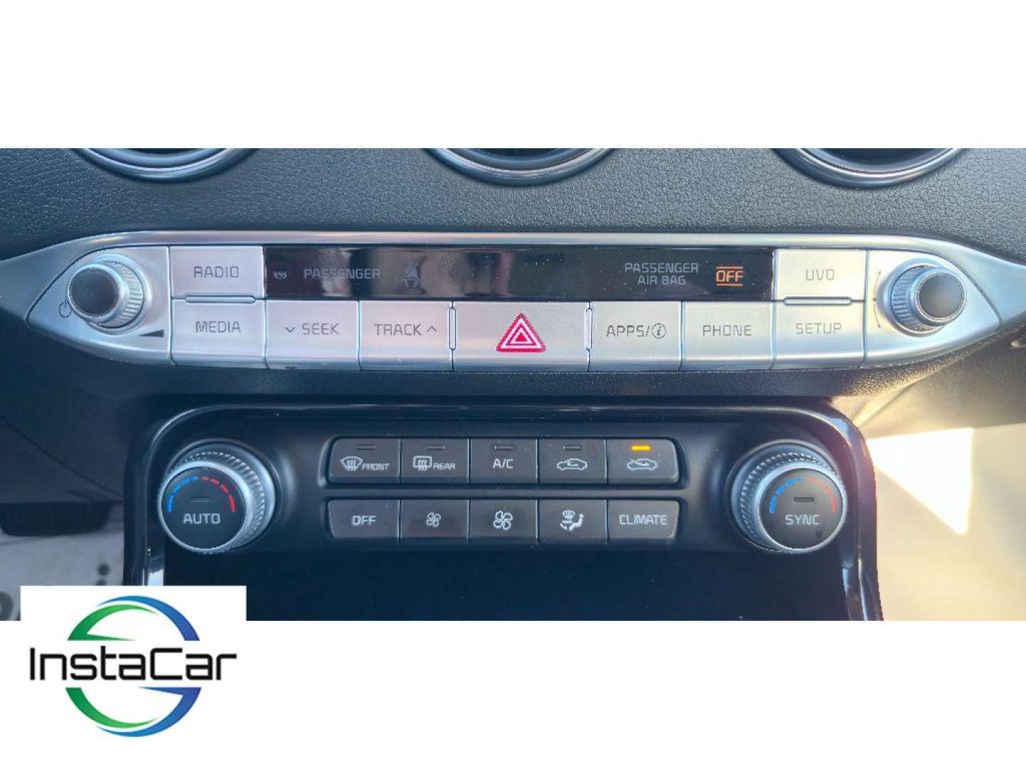 2019 Aurora Black /Black Kia Stinger GT-Line (KNAE15LA3K6) with an 4 Cyl, 2.0L engine, 8-speed automatic transmission, located at 6520 E. Independence Blvd., Charlotte, NC, 28212, 35.146019, -80.723465 - Photo#14