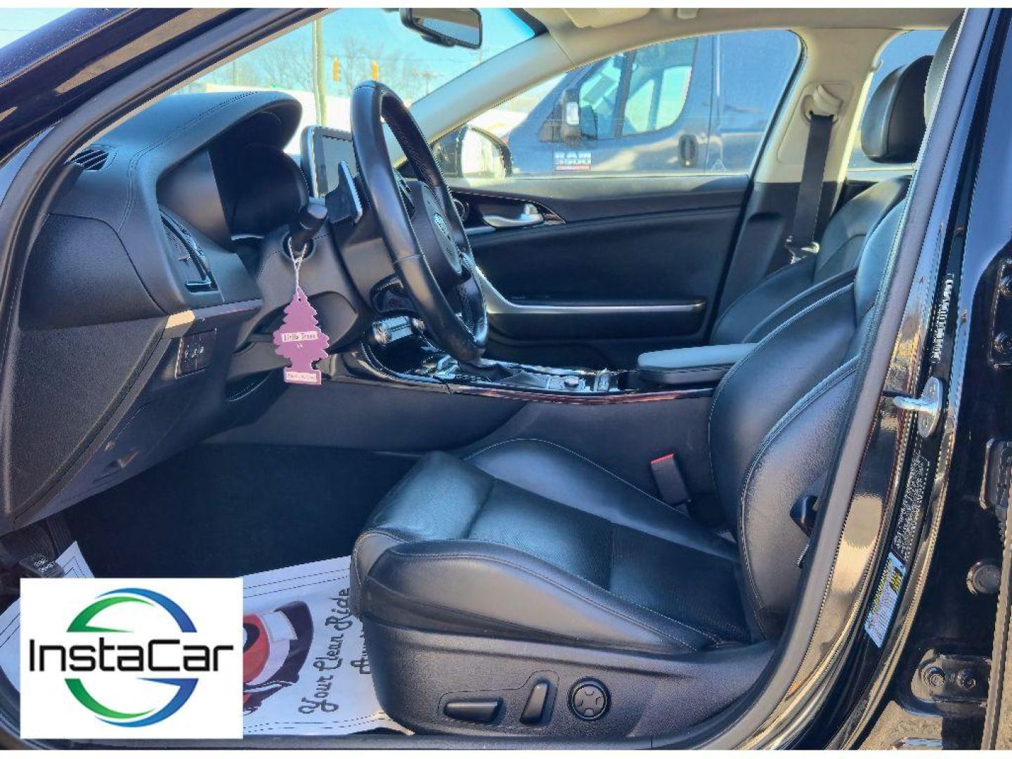 2019 Aurora Black /Black Kia Stinger GT-Line (KNAE15LA3K6) with an 4 Cyl, 2.0L engine, 8-speed automatic transmission, located at 6520 E. Independence Blvd., Charlotte, NC, 28212, 35.146019, -80.723465 - Photo#15