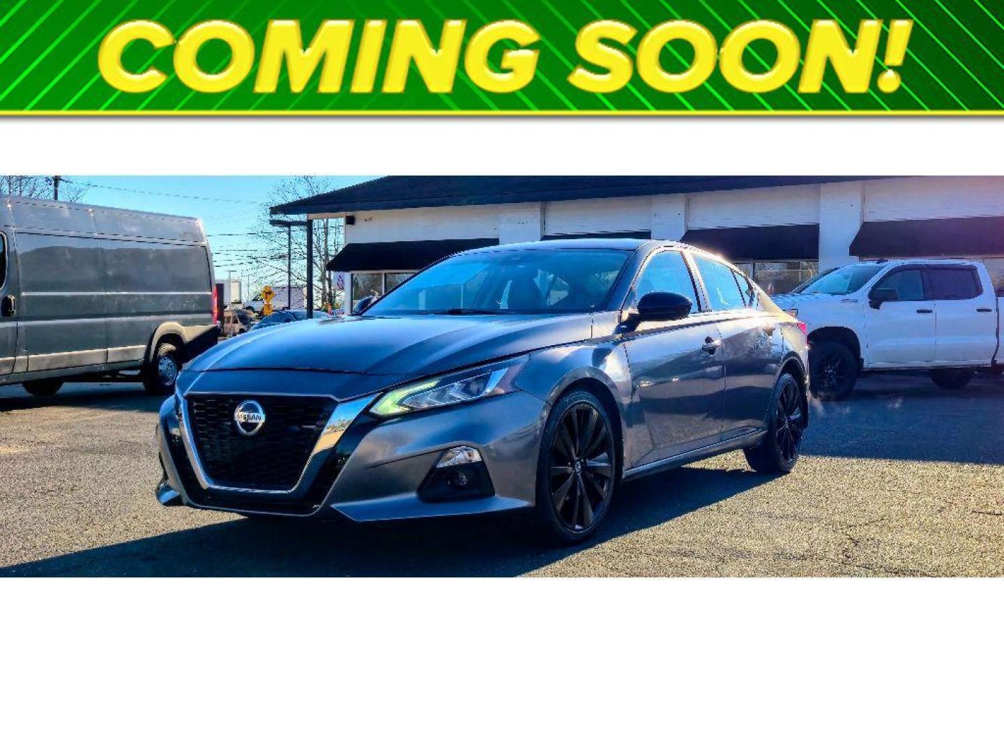 2020 Gun Metallic /Sport Nissan Altima 2.5 SR (1N4BL4CW0LC) with an 4 Cyl, 2.5L engine, CVT transmission, located at 6520 E. Independence Blvd., Charlotte, NC, 28212, 35.146019, -80.723465 - Photo#0