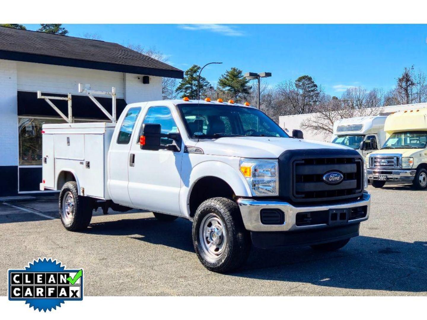 2016 Oxford White /Steel Ford F-350 XL (1FD7X3B67GE) with an V8, 6.2L engine, 6-speed automatic transmission, located at 6520 E. Independence Blvd., Charlotte, NC, 28212, 35.146019, -80.723465 - <b>Equipment</b><br>This 2016 Ford F-350 Super Duty has a clean CARFAX vehicle history report. This model has four wheel drive capabilities. A trailer braking system is already installed on this Ford F-350. This 1 ton pickup has a V8, 6.2L high output engine. Set the temperature exactly where you ar - Photo#2