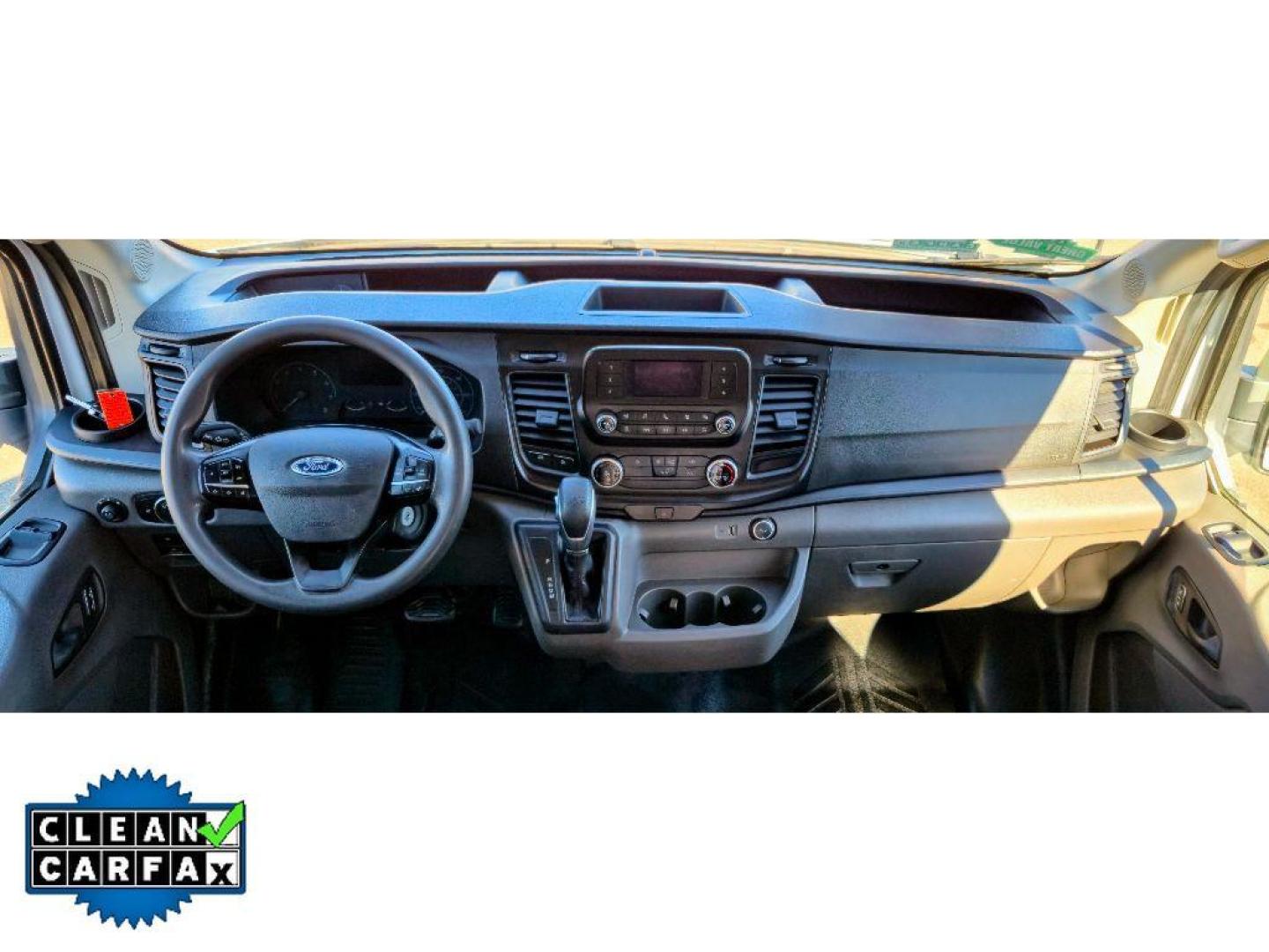 2022 Oxford White /Dark Palazzo Gray Ford Transit Van Base (1FTBW1XG5NK) with an V6, 3.5L engine, 10-speed automatic transmission, located at 6520 E. Independence Blvd., Charlotte, NC, 28212, 35.146019, -80.723465 - <b>Equipment</b><br>See what's behind you with the back up camera on this 1 ton van. Our dealership has already run the CARFAX report and it is clean. A clean CARFAX is a great asset for resale value in the future. This model features a hands-free Bluetooth phone system. Maintaining a stable interi - Photo#3