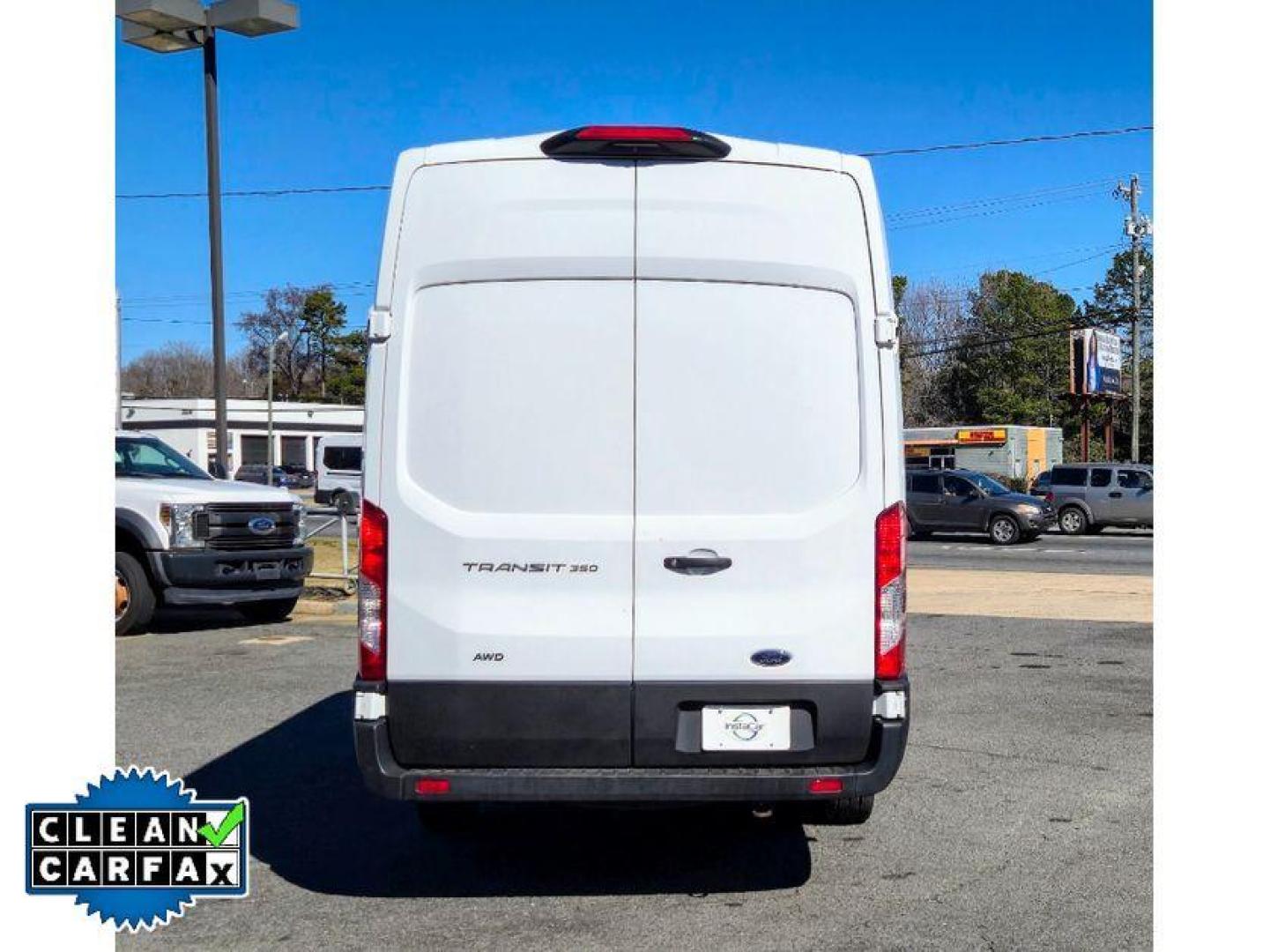 2022 Oxford White /Dark Palazzo Gray Ford Transit Van Base (1FTBW1XG5NK) with an V6, 3.5L engine, 10-speed automatic transmission, located at 6520 E. Independence Blvd., Charlotte, NC, 28212, 35.146019, -80.723465 - <b>Equipment</b><br>See what's behind you with the back up camera on this 1 ton van. Our dealership has already run the CARFAX report and it is clean. A clean CARFAX is a great asset for resale value in the future. This model features a hands-free Bluetooth phone system. Maintaining a stable interi - Photo#8