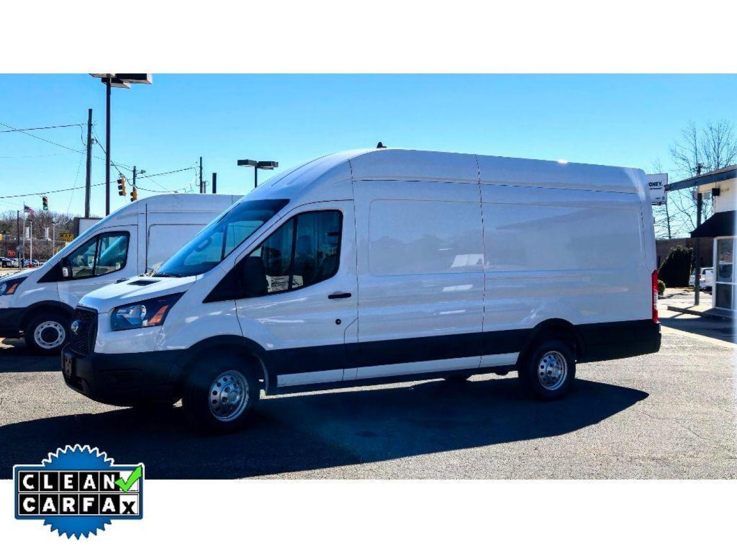 2022 Oxford White /Dark Palazzo Gray Ford Transit Van Base (1FTBW1XG5NK) with an V6, 3.5L engine, 10-speed automatic transmission, located at 6520 E. Independence Blvd., Charlotte, NC, 28212, 35.146019, -80.723465 - <b>Equipment</b><br>See what's behind you with the back up camera on this 1 ton van. Our dealership has already run the CARFAX report and it is clean. A clean CARFAX is a great asset for resale value in the future. This model features a hands-free Bluetooth phone system. Maintaining a stable interi - Photo#10