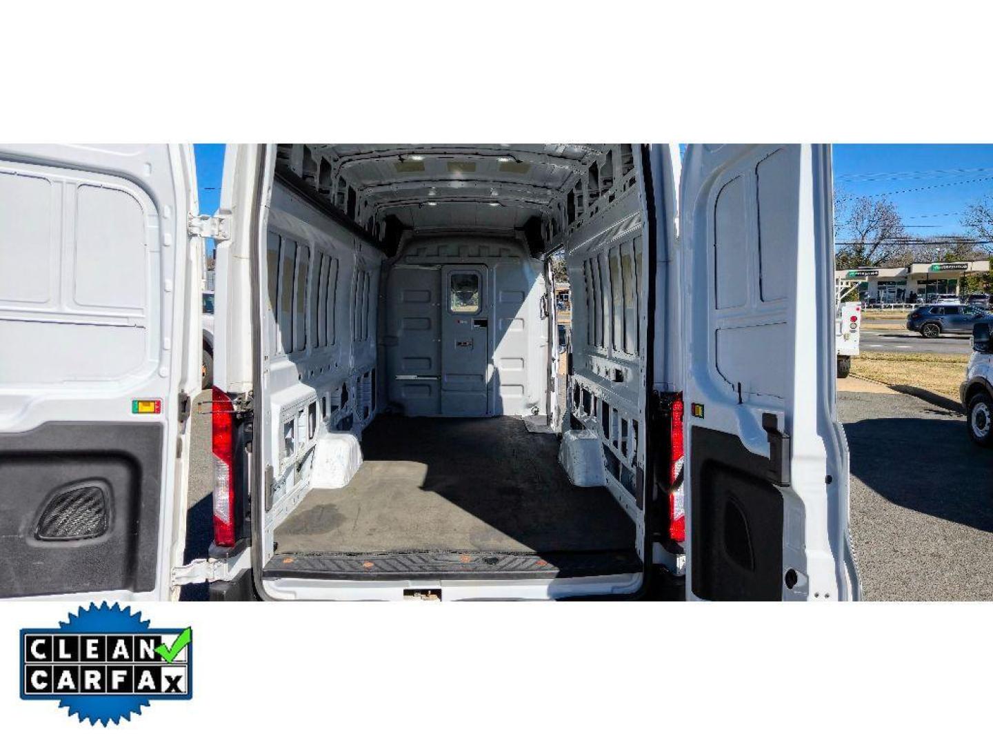 2022 Oxford White /Dark Palazzo Gray Ford Transit Van Base (1FTBW1XG5NK) with an V6, 3.5L engine, 10-speed automatic transmission, located at 6520 E. Independence Blvd., Charlotte, NC, 28212, 35.146019, -80.723465 - <b>Equipment</b><br>See what's behind you with the back up camera on this 1 ton van. Our dealership has already run the CARFAX report and it is clean. A clean CARFAX is a great asset for resale value in the future. This model features a hands-free Bluetooth phone system. Maintaining a stable interi - Photo#18