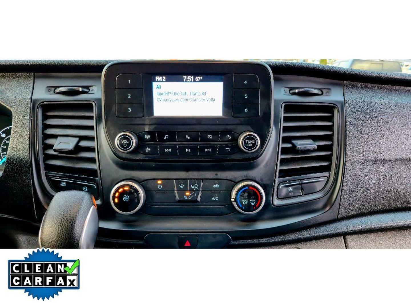 2022 Oxford White /Dark Palazzo Gray Ford Transit Van Base (1FTBW1XG5NK) with an V6, 3.5L engine, 10-speed automatic transmission, located at 6520 E. Independence Blvd., Charlotte, NC, 28212, 35.146019, -80.723465 - <b>Equipment</b><br>See what's behind you with the back up camera on this 1 ton van. Our dealership has already run the CARFAX report and it is clean. A clean CARFAX is a great asset for resale value in the future. This model features a hands-free Bluetooth phone system. Maintaining a stable interi - Photo#16