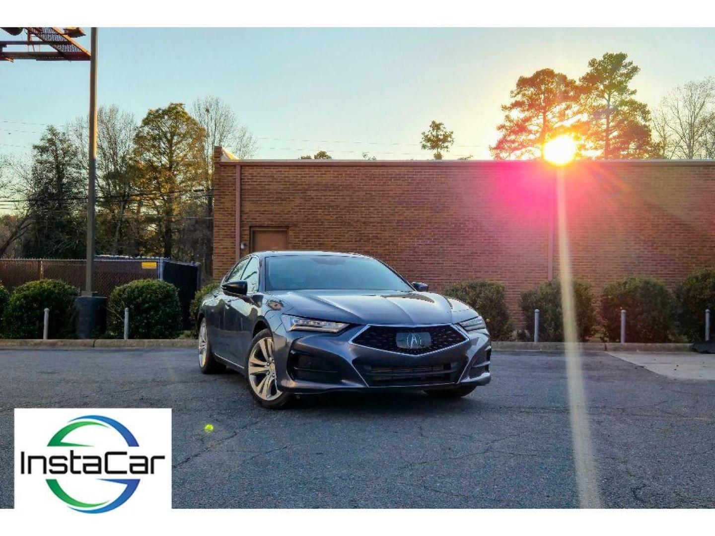 2023 Modern Steel Metallic /Ebony Acura TLX w/Technology Package (19UUB5F47PA) with an 4 Cyl, 2.0L engine, 10-speed automatic transmission, located at 6520 E. Independence Blvd., Charlotte, NC, 28212, 35.146019, -80.723465 - <b>Vehicle Details</b><br>2023 Acura TLX Technology Package FWD, 2.0L 4Cylinder Located in Charlotte, NC. This premium sport sedan blends sharp performance with advanced tech and comfort, and it's priced to sell. Under the hood is a responsive 2.0L turbocharged 4cylinder gasoline engine paired wit - Photo#1