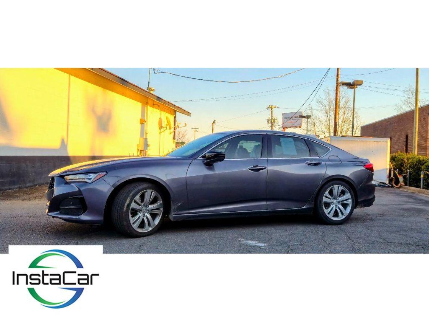 2023 Modern Steel Metallic /Ebony Acura TLX w/Technology Package (19UUB5F47PA) with an 4 Cyl, 2.0L engine, 10-speed automatic transmission, located at 6520 E. Independence Blvd., Charlotte, NC, 28212, 35.146019, -80.723465 - <b>Vehicle Details</b><br>2023 Acura TLX Technology Package FWD, 2.0L 4Cylinder Located in Charlotte, NC. This premium sport sedan blends sharp performance with advanced tech and comfort, and it's priced to sell. Under the hood is a responsive 2.0L turbocharged 4cylinder gasoline engine paired wit - Photo#4