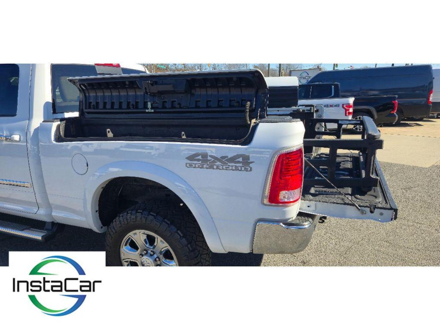 2017 Bright White Clearcoat /Light Frost Beige/Canyon Brown Ram 2500 Laramie (3C6UR5FJ6HG) with an V8, 6.4L engine, 6-speed automatic transmission, located at 6520 E. Independence Blvd., Charlotte, NC, 28212, 35.146019, -80.723465 - <b>Equipment</b><br>The state of the art park assist system will guide you easily into any spot. This unit keeps you comfortable with Auto Climate. The leather seats in the Ram 2500 are a must for buyers looking for comfort, durability, and style. with XM/Sirus Satellite Radio you are no longer res - Photo#5