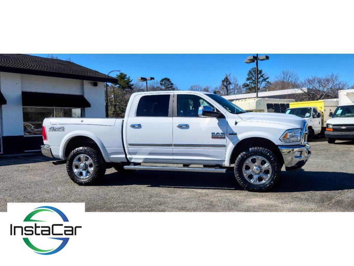 2017 Bright White Clearcoat /Light Frost Beige/Canyon Brown Ram 2500 Laramie (3C6UR5FJ6HG) with an V8, 6.4L engine, 6-speed automatic transmission, located at 6520 E. Independence Blvd., Charlotte, NC, 28212, 35.146019, -80.723465 - <b>Equipment</b><br>The state of the art park assist system will guide you easily into any spot. This unit keeps you comfortable with Auto Climate. The leather seats in the Ram 2500 are a must for buyers looking for comfort, durability, and style. with XM/Sirus Satellite Radio you are no longer res - Photo#10