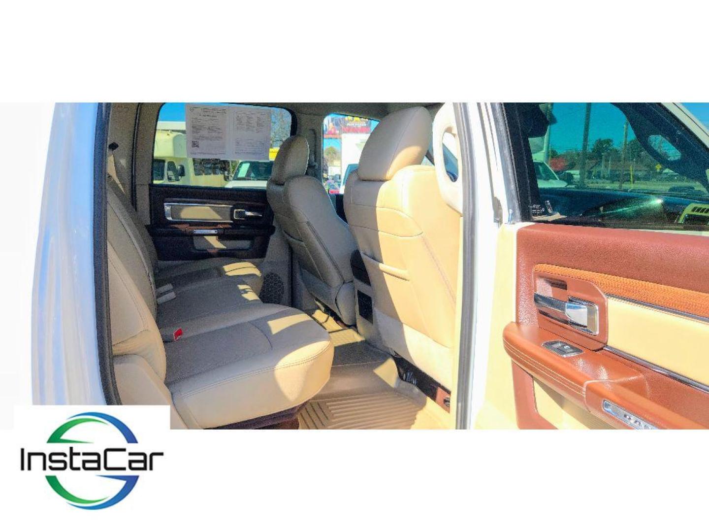 2017 Bright White Clearcoat /Light Frost Beige/Canyon Brown Ram 2500 Laramie (3C6UR5FJ6HG) with an V8, 6.4L engine, 6-speed automatic transmission, located at 6520 E. Independence Blvd., Charlotte, NC, 28212, 35.146019, -80.723465 - <b>Equipment</b><br>The state of the art park assist system will guide you easily into any spot. This unit keeps you comfortable with Auto Climate. The leather seats in the Ram 2500 are a must for buyers looking for comfort, durability, and style. with XM/Sirus Satellite Radio you are no longer res - Photo#21