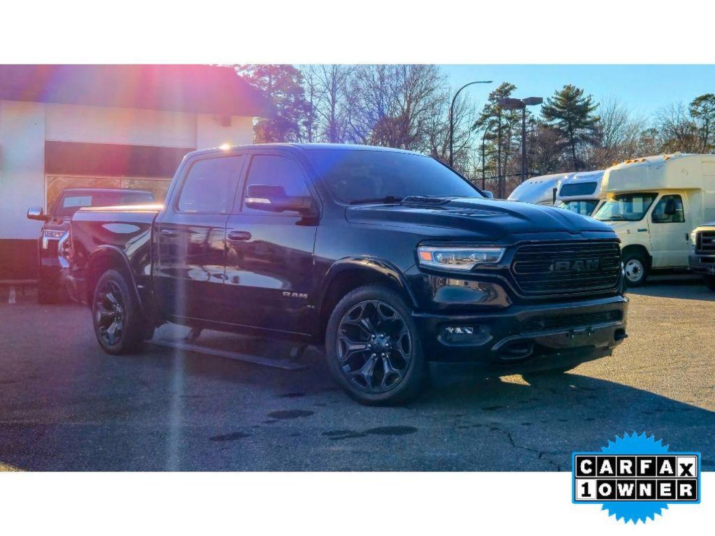 2021 Diamond Black Crystal Pearlcoat /Black Ram 1500 Limited (1C6SRFHM0MN) with an V6, 3.0L engine, 8-speed automatic transmission, located at 6520 E. Independence Blvd., Charlotte, NC, 28212, 35.146019, -80.723465 - <b>Equipment</b><br>The vehicle enhances safety with a blind spot monitor, alerting drivers to potential dangers in adjacent lanes. This unit offers Apple CarPlay for seamless connectivity. This Ram 1500 has a premium sound system installed. The Ram 1500's Forward Collision Warning feature alerts dr - Photo#12