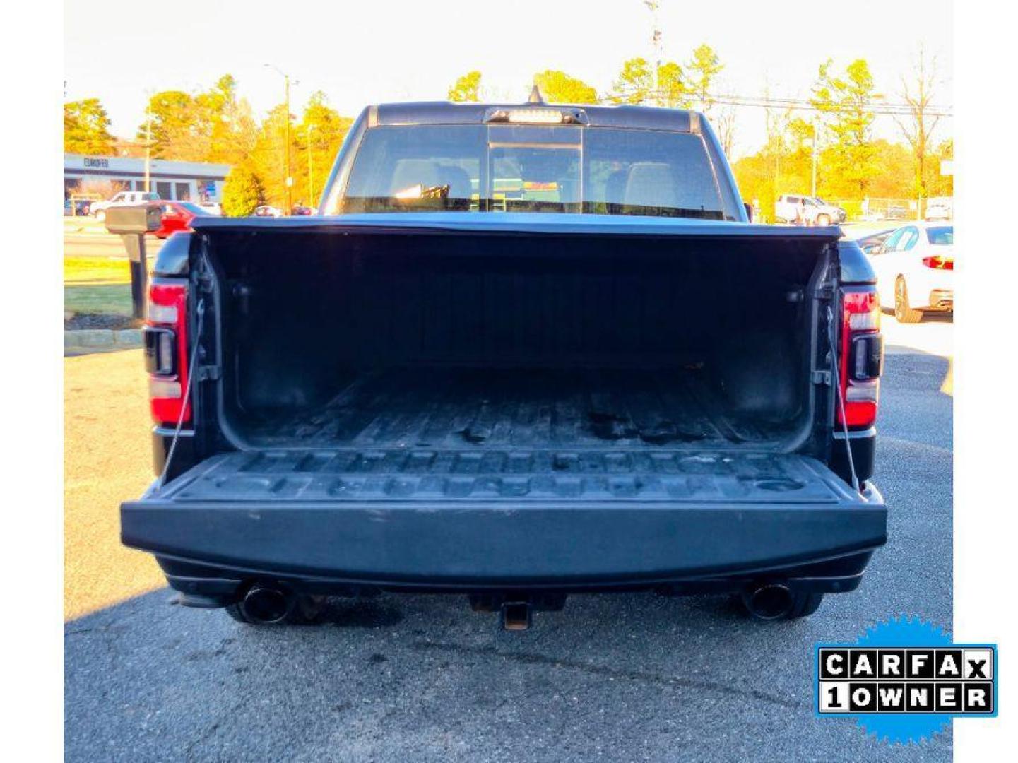 2021 Diamond Black Crystal Pearlcoat /Black Ram 1500 Limited (1C6SRFHM0MN) with an V6, 3.0L engine, 8-speed automatic transmission, located at 6520 E. Independence Blvd., Charlotte, NC, 28212, 35.146019, -80.723465 - <b>Equipment</b><br>The vehicle enhances safety with a blind spot monitor, alerting drivers to potential dangers in adjacent lanes. This unit offers Apple CarPlay for seamless connectivity. This Ram 1500 has a premium sound system installed. The Ram 1500's Forward Collision Warning feature alerts dr - Photo#14