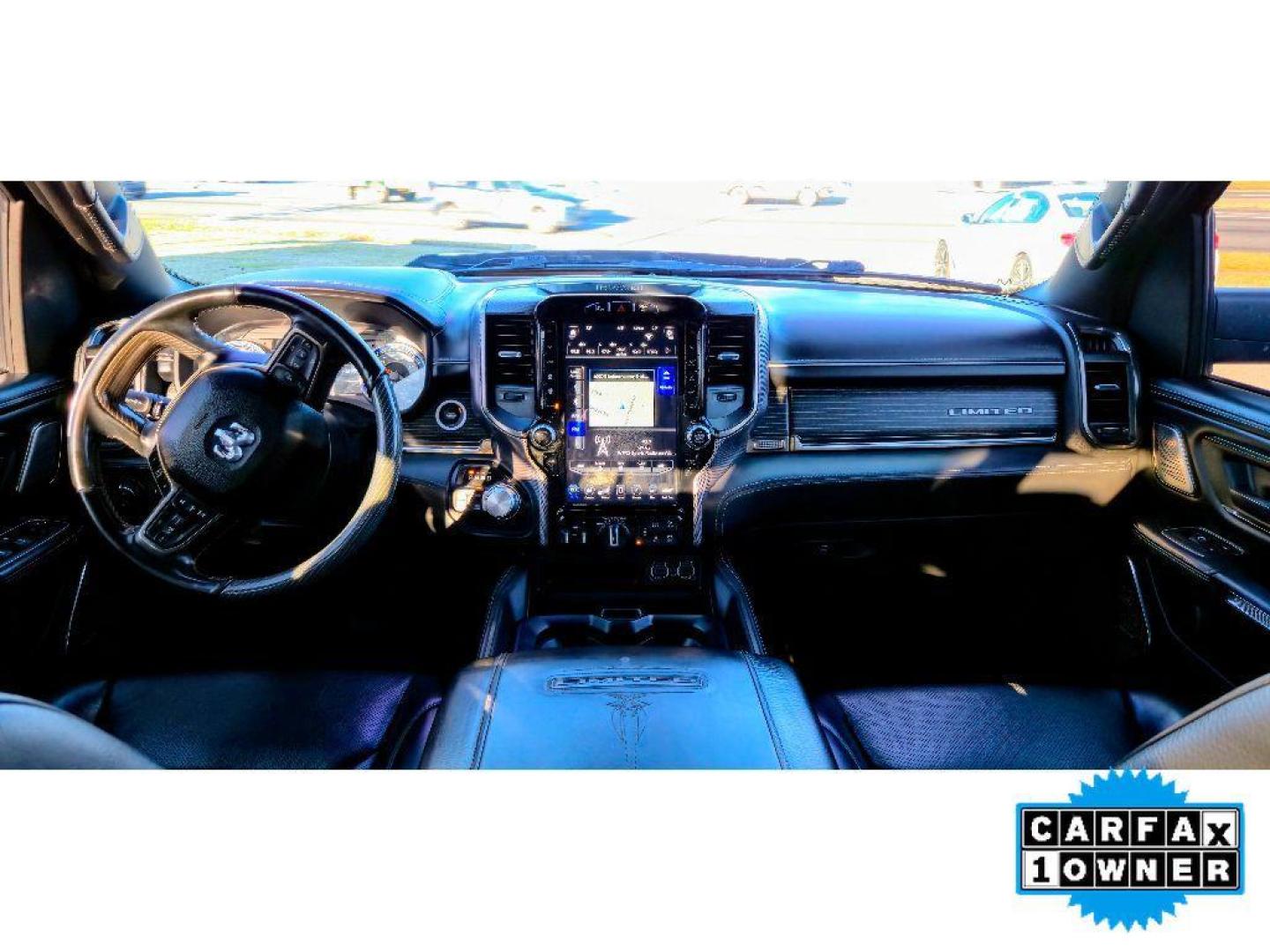 2021 Diamond Black Crystal Pearlcoat /Black Ram 1500 Limited (1C6SRFHM0MN) with an V6, 3.0L engine, 8-speed automatic transmission, located at 6520 E. Independence Blvd., Charlotte, NC, 28212, 35.146019, -80.723465 - <b>Equipment</b><br>The vehicle enhances safety with a blind spot monitor, alerting drivers to potential dangers in adjacent lanes. This unit offers Apple CarPlay for seamless connectivity. This Ram 1500 has a premium sound system installed. The Ram 1500's Forward Collision Warning feature alerts dr - Photo#17