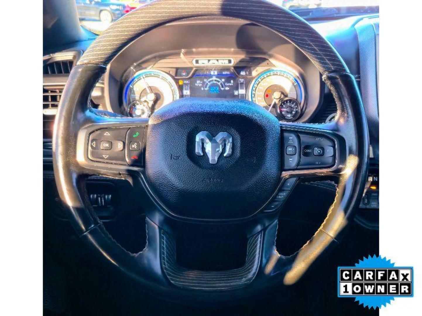 2021 Diamond Black Crystal Pearlcoat /Black Ram 1500 Limited (1C6SRFHM0MN) with an V6, 3.0L engine, 8-speed automatic transmission, located at 6520 E. Independence Blvd., Charlotte, NC, 28212, 35.146019, -80.723465 - <b>Equipment</b><br>The vehicle enhances safety with a blind spot monitor, alerting drivers to potential dangers in adjacent lanes. This unit offers Apple CarPlay for seamless connectivity. This Ram 1500 has a premium sound system installed. The Ram 1500's Forward Collision Warning feature alerts dr - Photo#19