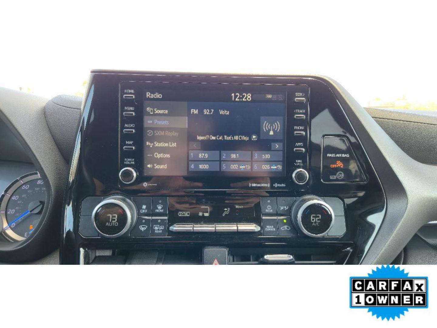 2021 Midnight Black Metallic /Black Toyota Highlander Hybrid Hybrid LE (5TDZARAH3MS) with an 4 Cyl, 2.5L engine, CVT transmission, located at 6520 E. Independence Blvd., Charlotte, NC, 28212, 35.146019, -80.723465 - Photo#18