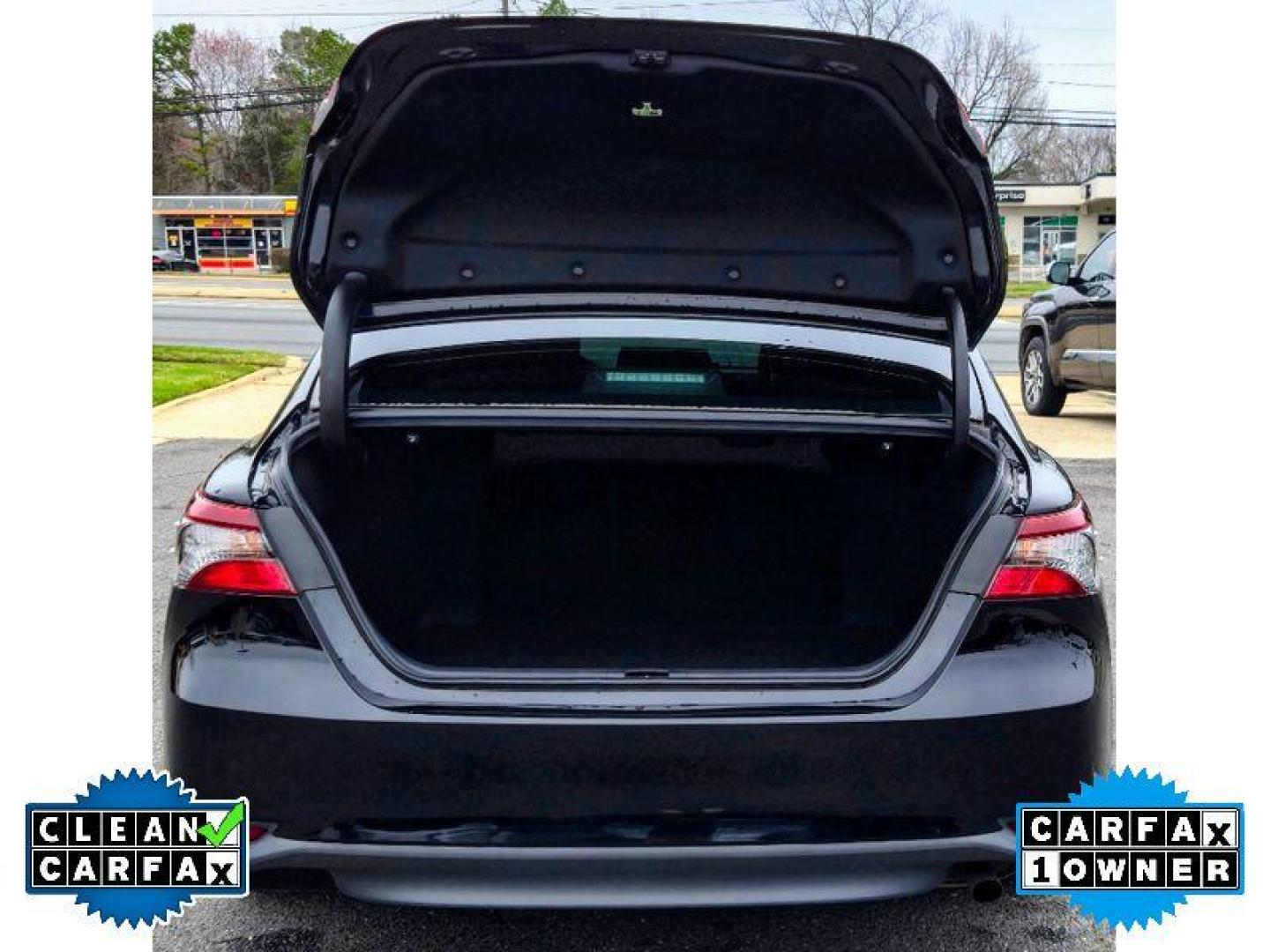 2022 Midnight Black Metallic /Black Toyota Camry LE (4T1C11AK6NU) with an 4 Cyl, 2.5L engine, 8-speed automatic transmission, located at 6520 E. Independence Blvd., Charlotte, NC, 28212, 35.146019, -80.723465 - <b>Vehicle Details</b><br>2022 Toyota Camry LE<br>Clean, sharp, and built for reliability. This 2022 Camry LE comes finished in a sleek black exterior with black interior, giving it a modern and aggressive look while still delivering the legendary dependability the Camry is known for. The tinted win - Photo#18