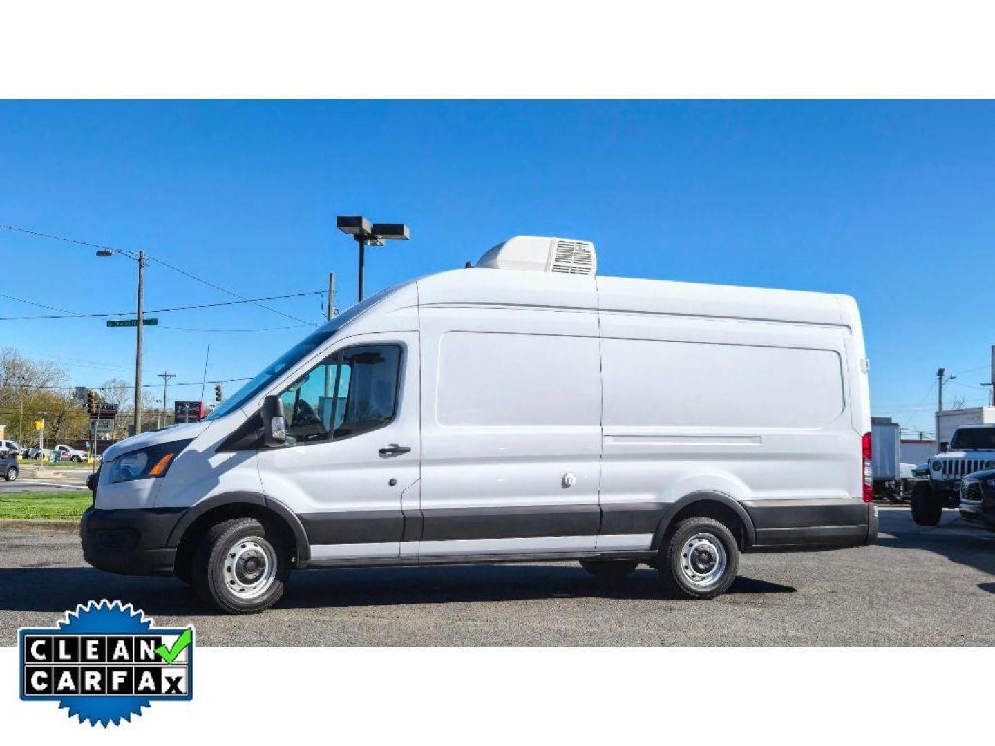 2023 Oxford White /Dark Palazzo Gray Ford Transit Van Base (1FTBW3X8XPK) with an V6, 3.5L engine, 10-speed automatic transmission, located at 6520 E. Independence Blvd., Charlotte, NC, 28212, 35.146019, -80.723465 - <b>Equipment</b><br>Protect this Ford Transit Van from unwanted accidents with a cutting edge backup camera system. Our dealership has already run the CARFAX report and it is clean. A clean CARFAX is a great asset for resale value in the future. This Ford Transit Van features a hands-free Bluetooth - Photo#3