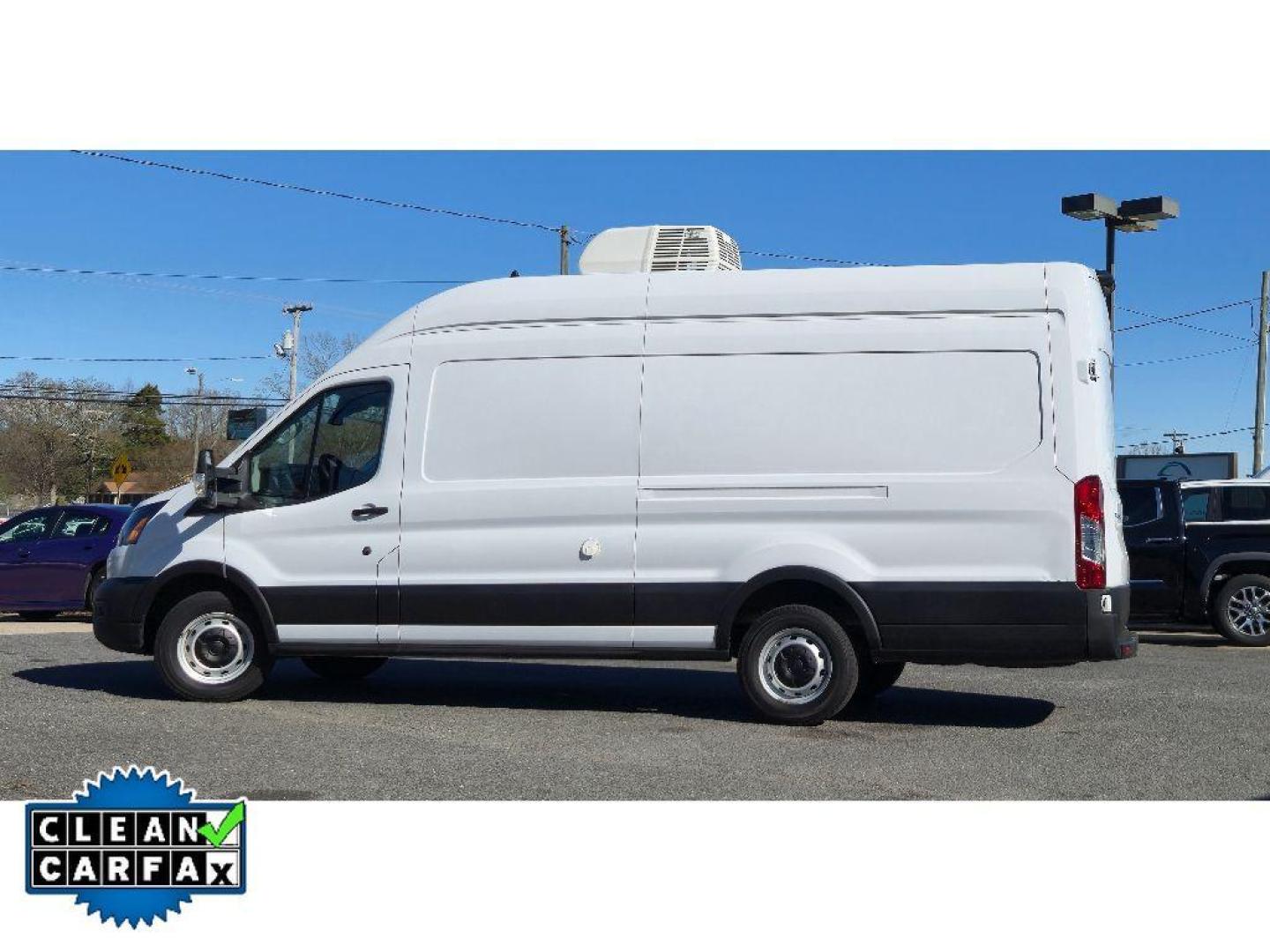 2023 Oxford White /Dark Palazzo Gray Ford Transit Van Base (1FTBW3X8XPK) with an V6, 3.5L engine, 10-speed automatic transmission, located at 6520 E. Independence Blvd., Charlotte, NC, 28212, 35.146019, -80.723465 - <b>Equipment</b><br>Protect this Ford Transit Van from unwanted accidents with a cutting edge backup camera system. Our dealership has already run the CARFAX report and it is clean. A clean CARFAX is a great asset for resale value in the future. This Ford Transit Van features a hands-free Bluetooth - Photo#4