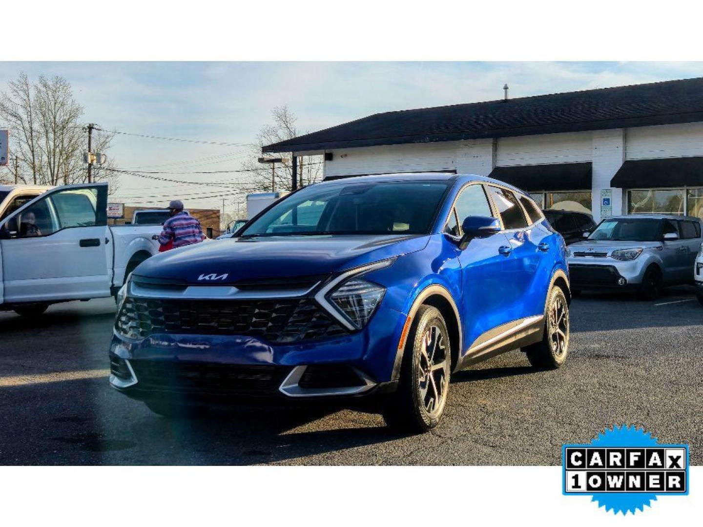 2024 Sapphire Blue /Black Kia Sportage EX (5XYK33DF3RG) with an 4 Cyl, 2.5L engine, 8-speed automatic transmission, located at 6520 E. Independence Blvd., Charlotte, NC, 28212, 35.146019, -80.723465 - <b>Equipment</b><br>The Kia Sportage offers Automatic Climate Control for personalized comfort. This model's Lane Departure Warning keeps you safe by alerting you when you drift from your lane. Start this small suv from inside with remote start. Enjoy the heated seats in the vehicle you will never b - Photo#1