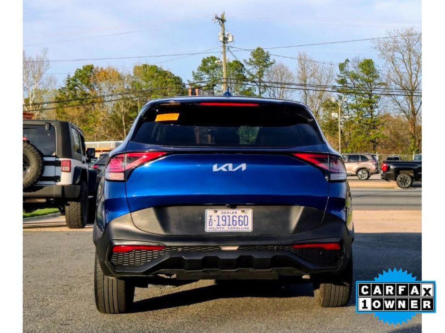 2024 Sapphire Blue /Black Kia Sportage EX (5XYK33DF3RG) with an 4 Cyl, 2.5L engine, 8-speed automatic transmission, located at 6520 E. Independence Blvd., Charlotte, NC, 28212, 35.146019, -80.723465 - <b>Equipment</b><br>The Kia Sportage offers Automatic Climate Control for personalized comfort. This model's Lane Departure Warning keeps you safe by alerting you when you drift from your lane. Start this small suv from inside with remote start. Enjoy the heated seats in the vehicle you will never b - Photo#5