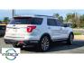 2018 White Platinum Metallic Tri-Coat /Medium Soft Ceramic Ford Explorer Platinum (1FM5K8HT3JG) with an V6, 3.5L engine, 6-speed automatic transmission, located at 6520 E. Independence Blvd., Charlotte, NC, 28212, 35.146019, -80.723465 - <b>Equipment</b><br>The leather seats in this 1/2 ton suv are a must for buyers looking for comfort, durability, and style. Heated seats for those cold winter days are included in this Ford Explorer. The installed navigation system will keep you on the right path. This 2018 Ford Explorer has auto-a - Photo#5