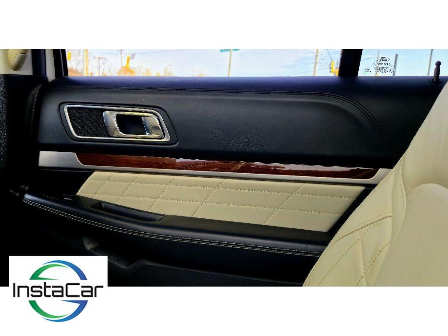 2018 White Platinum Metallic Tri-Coat /Medium Soft Ceramic Ford Explorer Platinum (1FM5K8HT3JG) with an V6, 3.5L engine, 6-speed automatic transmission, located at 6520 E. Independence Blvd., Charlotte, NC, 28212, 35.146019, -80.723465 - <b>Equipment</b><br>The leather seats in this 1/2 ton suv are a must for buyers looking for comfort, durability, and style. Heated seats for those cold winter days are included in this Ford Explorer. The installed navigation system will keep you on the right path. This 2018 Ford Explorer has auto-a - Photo#16