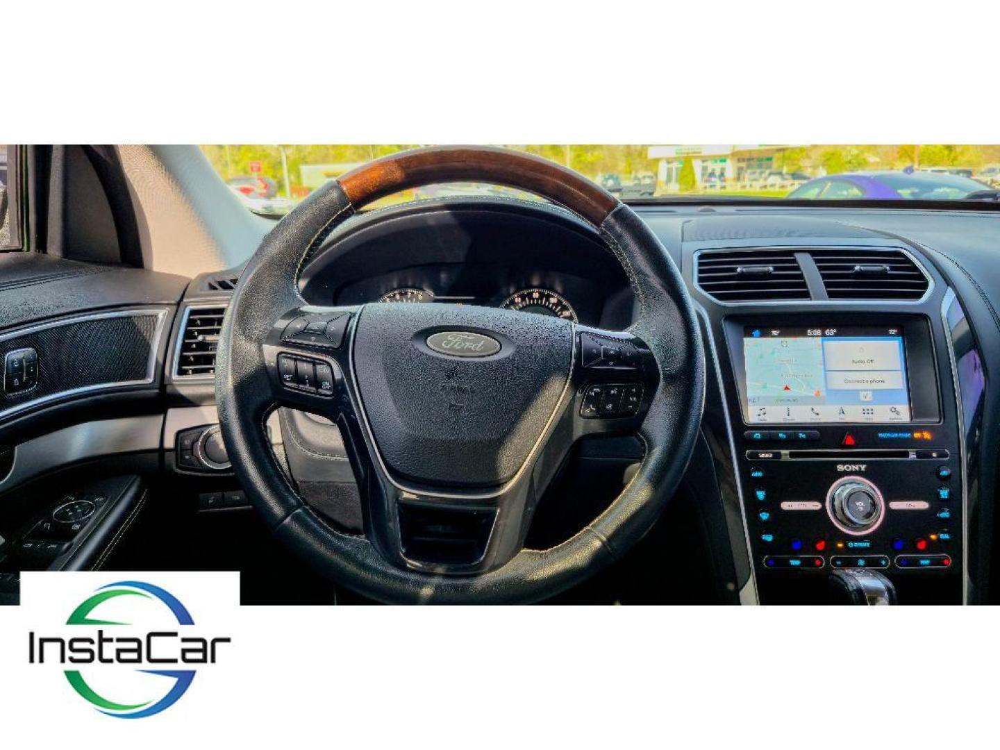 2018 White Platinum Metallic Tri-Coat /Medium Soft Ceramic Ford Explorer Platinum (1FM5K8HT3JG) with an V6, 3.5L engine, 6-speed automatic transmission, located at 6520 E. Independence Blvd., Charlotte, NC, 28212, 35.146019, -80.723465 - <b>Equipment</b><br>The leather seats in this 1/2 ton suv are a must for buyers looking for comfort, durability, and style. Heated seats for those cold winter days are included in this Ford Explorer. The installed navigation system will keep you on the right path. This 2018 Ford Explorer has auto-a - Photo#20