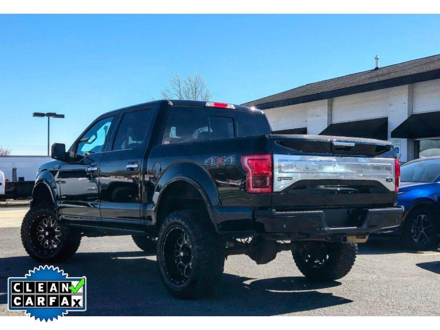 2016 Shadow Black /Brunello Ford F-150 Platinum (1FTEW1EG8GF) with an V6, 3.5L engine, 6-speed automatic transmission, located at 6520 E. Independence Blvd., Charlotte, NC, 28212, 35.146019, -80.723465 - <b>Equipment</b><br>The leather seats in this 1/2 ton pickup are a must for buyers looking for comfort, durability, and style. Start the Ford F-150 from inside with remote start. This Ford F-150 has auto-adjust speed for safe following. Bluetooth technology is built into this model, keeping your han - Photo#4