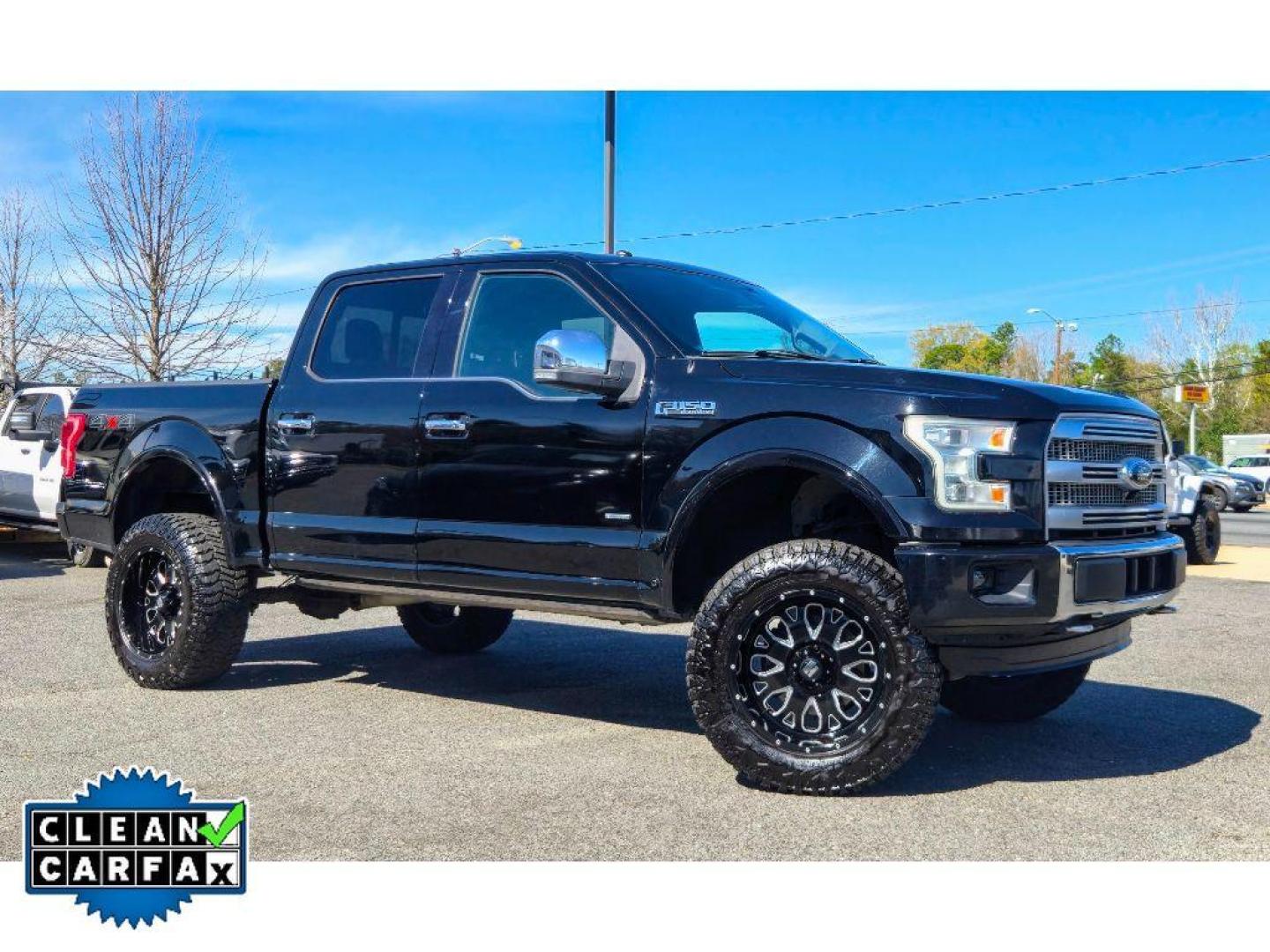 2016 Shadow Black /Brunello Ford F-150 Platinum (1FTEW1EG8GF) with an V6, 3.5L engine, 6-speed automatic transmission, located at 6520 E. Independence Blvd., Charlotte, NC, 28212, 35.146019, -80.723465 - <b>Equipment</b><br>The leather seats in this 1/2 ton pickup are a must for buyers looking for comfort, durability, and style. Start the Ford F-150 from inside with remote start. This Ford F-150 has auto-adjust speed for safe following. Bluetooth technology is built into this model, keeping your han - Photo#7