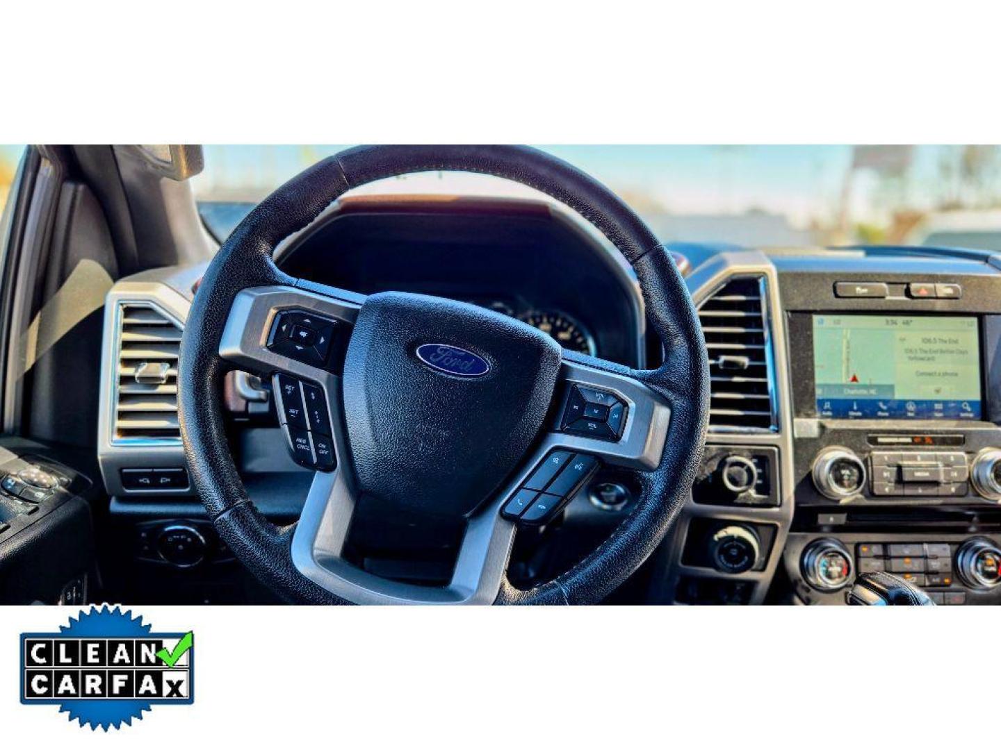 2016 Shadow Black /Brunello Ford F-150 Platinum (1FTEW1EG8GF) with an V6, 3.5L engine, 6-speed automatic transmission, located at 6520 E. Independence Blvd., Charlotte, NC, 28212, 35.146019, -80.723465 - <b>Equipment</b><br>The leather seats in this 1/2 ton pickup are a must for buyers looking for comfort, durability, and style. Start the Ford F-150 from inside with remote start. This Ford F-150 has auto-adjust speed for safe following. Bluetooth technology is built into this model, keeping your han - Photo#13