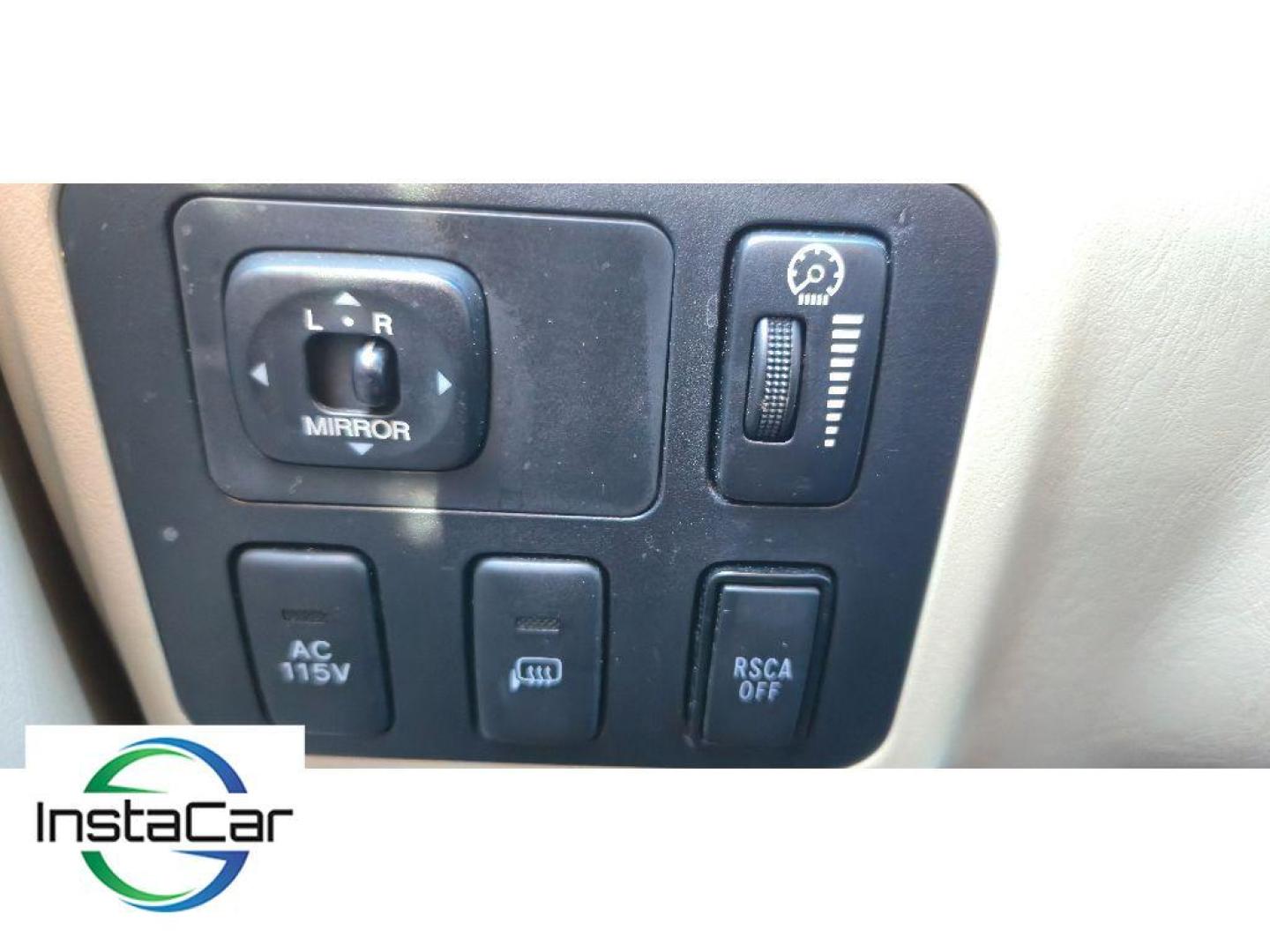 2005 Black Onyx /Ivory Lexus GX 470 Base (JTJBT20X250) with an V8, 4.7L engine, 5-speed automatic transmission, located at 6520 E. Independence Blvd., Charlotte, NC, 28212, 35.146019, -80.723465 - <b>Equipment</b><br>The leather seats in this mid-size suv are a must for buyers looking for comfort, durability, and style. This mid-size suv keeps you comfortable with Auto Climate. The installed navigation system will keep you on the right path. Protect this unit from unwanted accidents with a cu - Photo#11