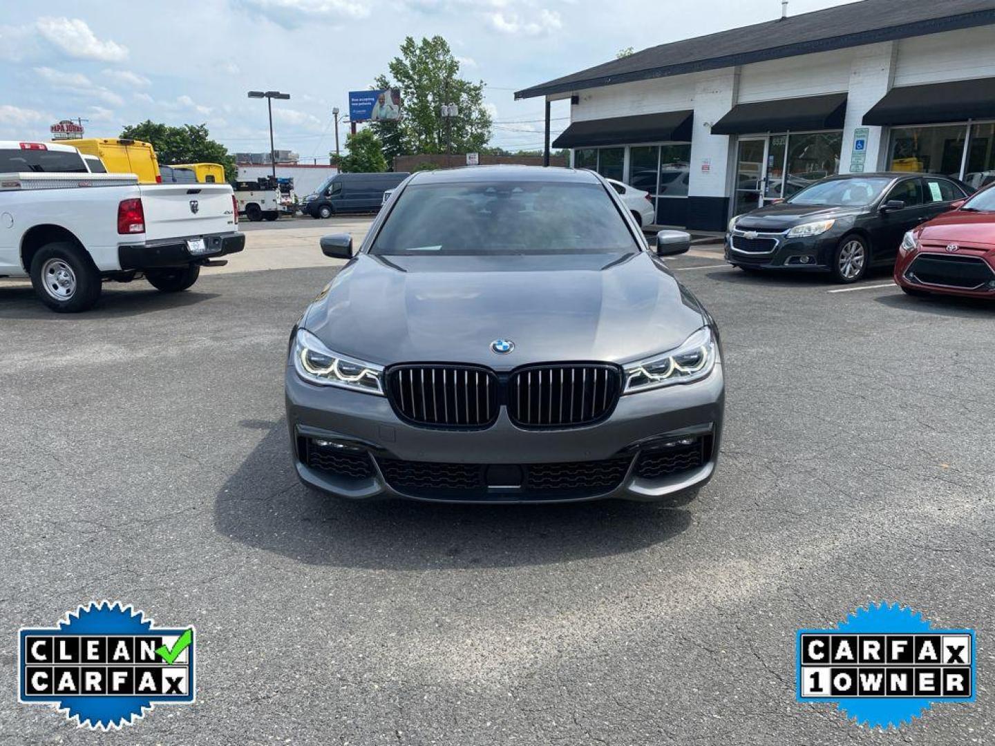 2018 Gray BMW 7 series 750i (WBA7F0C59JG) with an 4.4 liter 8 Cylinder Engine engine, Automatic transmission, located at 6520 E. Independence Blvd., Charlotte, NC, 28212, 35.146019, -80.723465 - Photo#9