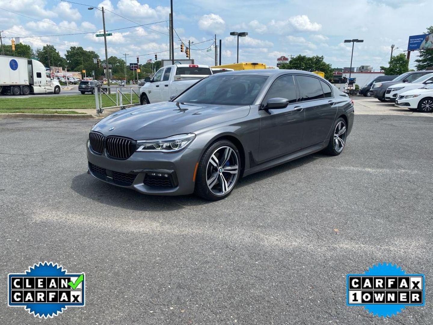 2018 Gray BMW 7 series 750i (WBA7F0C59JG) with an 4.4 liter 8 Cylinder Engine engine, Automatic transmission, located at 6520 E. Independence Blvd., Charlotte, NC, 28212, 35.146019, -80.723465 - Photo#10