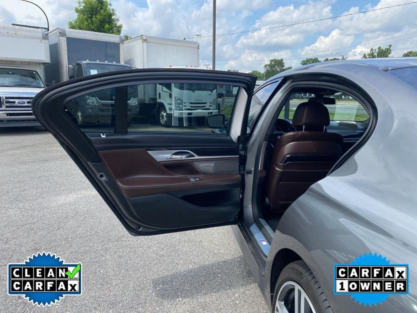 2018 Gray BMW 7 series 750i (WBA7F0C59JG) with an 4.4 liter 8 Cylinder Engine engine, Automatic transmission, located at 6520 E. Independence Blvd., Charlotte, NC, 28212, 35.146019, -80.723465 - Photo#22