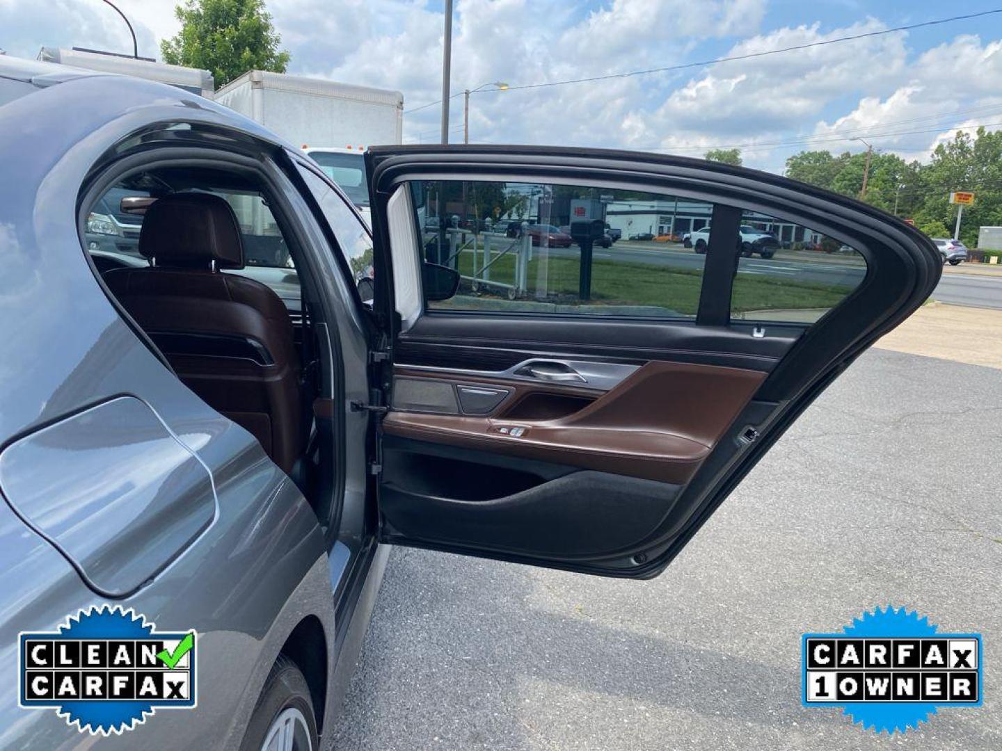 2018 Gray BMW 7 series 750i (WBA7F0C59JG) with an 4.4 liter 8 Cylinder Engine engine, Automatic transmission, located at 6520 E. Independence Blvd., Charlotte, NC, 28212, 35.146019, -80.723465 - Photo#23