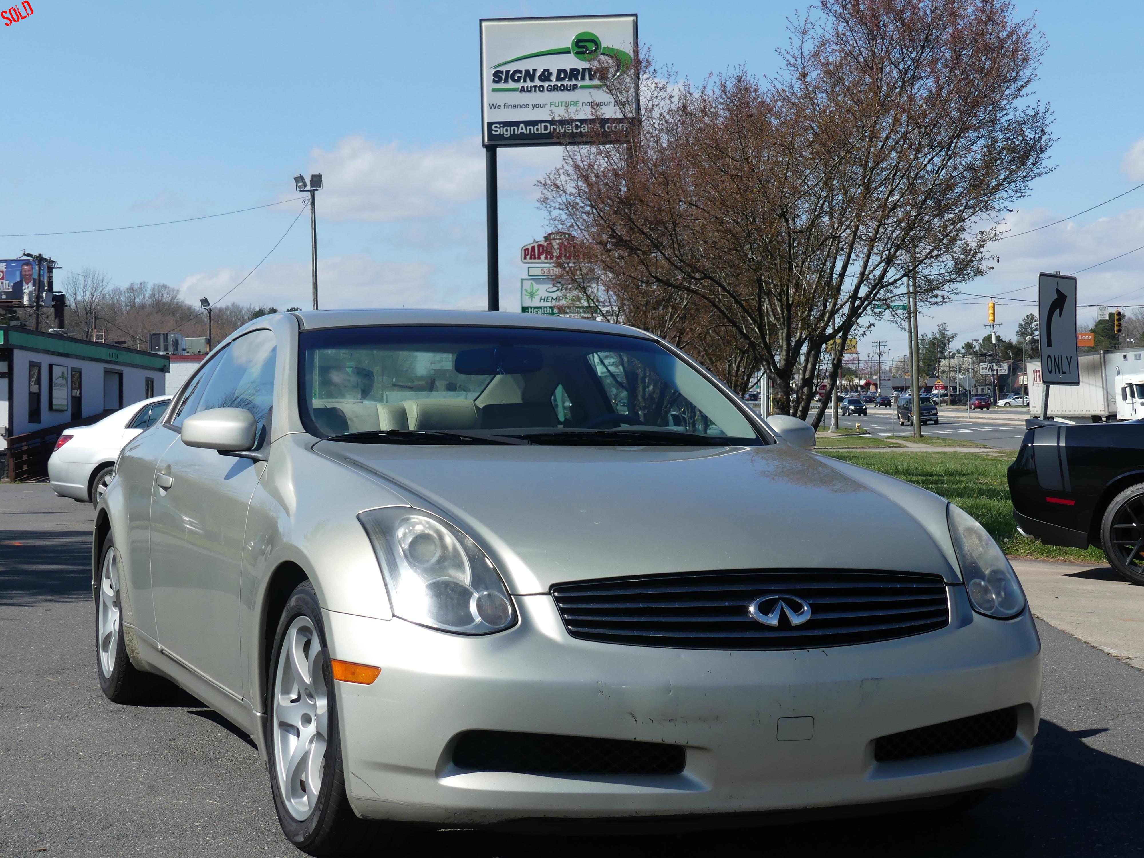 Sign And Drive Auto Group 2007 Infiniti G35 Base 2 Door Coupe