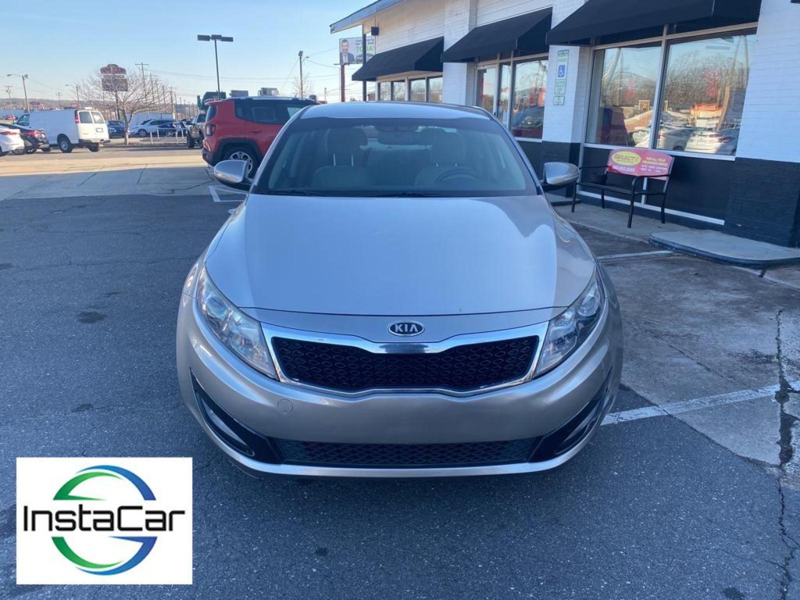 2012 Silver Kia Optima LX (KNAGM4A71C5) with an L4, 2.4L engine, Automatic transmission, located at 3147 E Independence Blvd, Charlotte, NC, 28205, 35.200268, -80.773651 - <b>Equipment</b><br>The Kia Optima features a hands-free Bluetooth phone system. This Kia Optima has satellite radio capabilities. This unit gleams with an elegant silver clear coated finish. Front wheel drive on the Kia Optima gives you better traction and better fuel economy. This mid-size car has - Photo #0