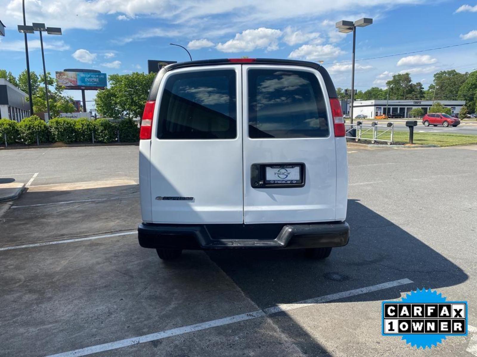 2018 WHITE Chevrolet Express Work Van (1GCWGAFP0J1) with an V6, 4.3L engine, 8-speed automatic transmission, located at 3147 E Independence Blvd, Charlotte, NC, 28205, 35.200268, -80.773651 - This vehicle is a certified CARFAX 1-owner. See what's behind you with the back up camera on it. This 3/4 ton van has a V6, 4.3L high output engine. This 2018 Chevrolet Express 2500 shines with clean polished lines coated with an elegant white finish. This Chevrolet Express is outfitted with an OnSt - Photo #10