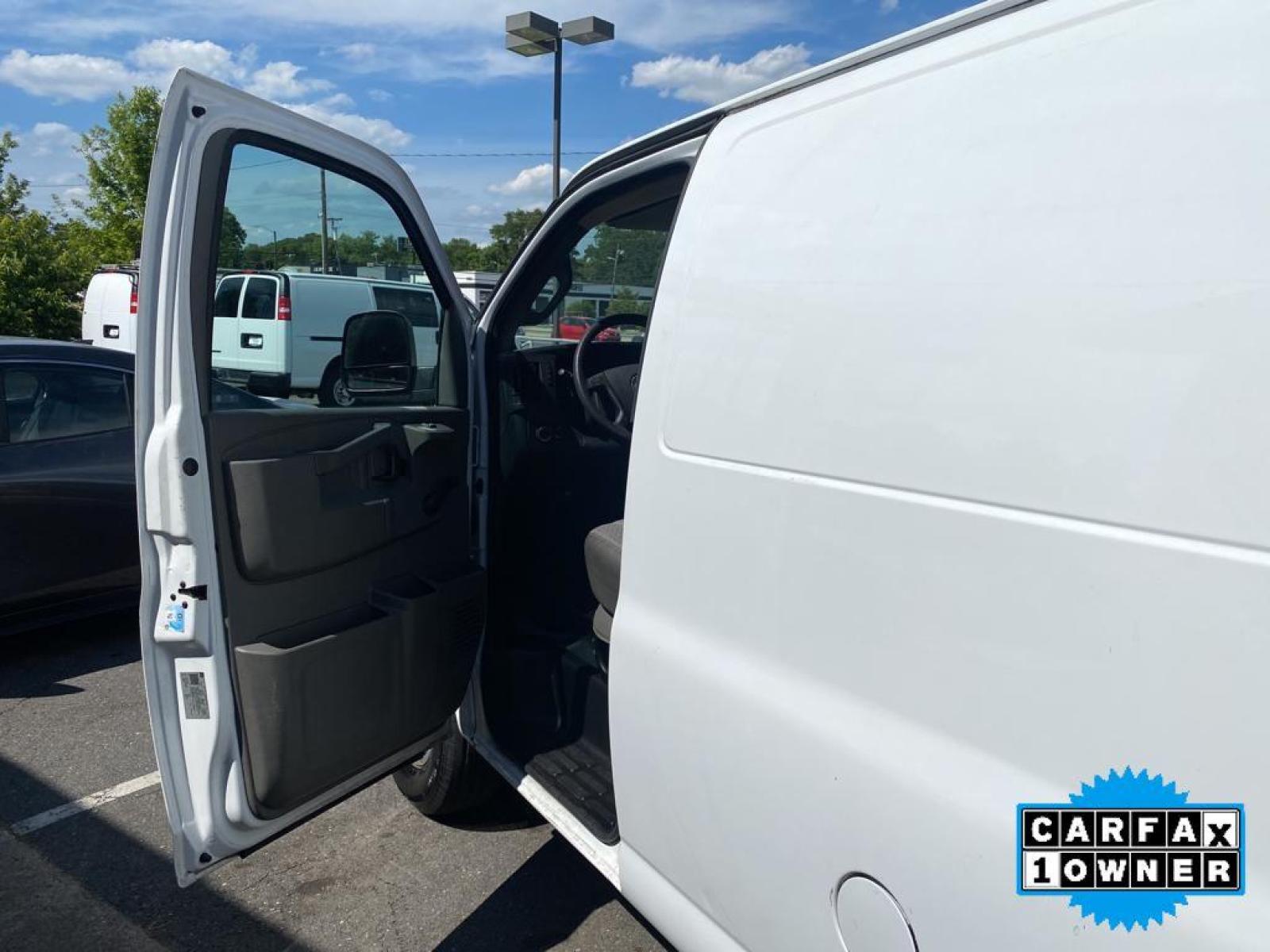 2018 WHITE Chevrolet Express Work Van (1GCWGAFP0J1) with an V6, 4.3L engine, 8-speed automatic transmission, located at 3147 E Independence Blvd, Charlotte, NC, 28205, 35.200268, -80.773651 - This vehicle is a certified CARFAX 1-owner. See what's behind you with the back up camera on it. This 3/4 ton van has a V6, 4.3L high output engine. This 2018 Chevrolet Express 2500 shines with clean polished lines coated with an elegant white finish. This Chevrolet Express is outfitted with an OnSt - Photo #17