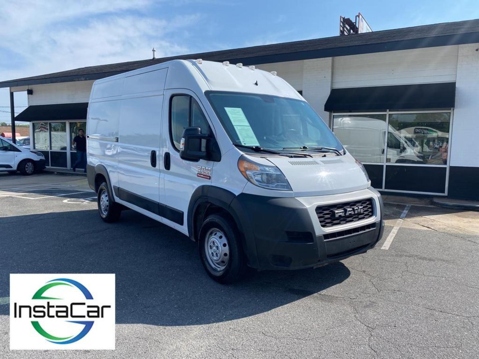 2019 Bright White Clearcoat /Black Ram ProMaster 2500 High Roof (3C6TRVCG8KE) with an V6, 3.6L engine, 6-speed automatic transmission, located at 3147 E Independence Blvd, Charlotte, NC, 28205, 35.200268, -80.773651 - <b>Equipment</b><br>The satellite radio system in this Ram ProMaster 2500 gives you access to hundreds of nation-wide radio stations with a clear digital signal. See what's behind you with the back up camera on the vehicle. Bluetooth technology is built into this model, keeping your hands on the st - Photo #8