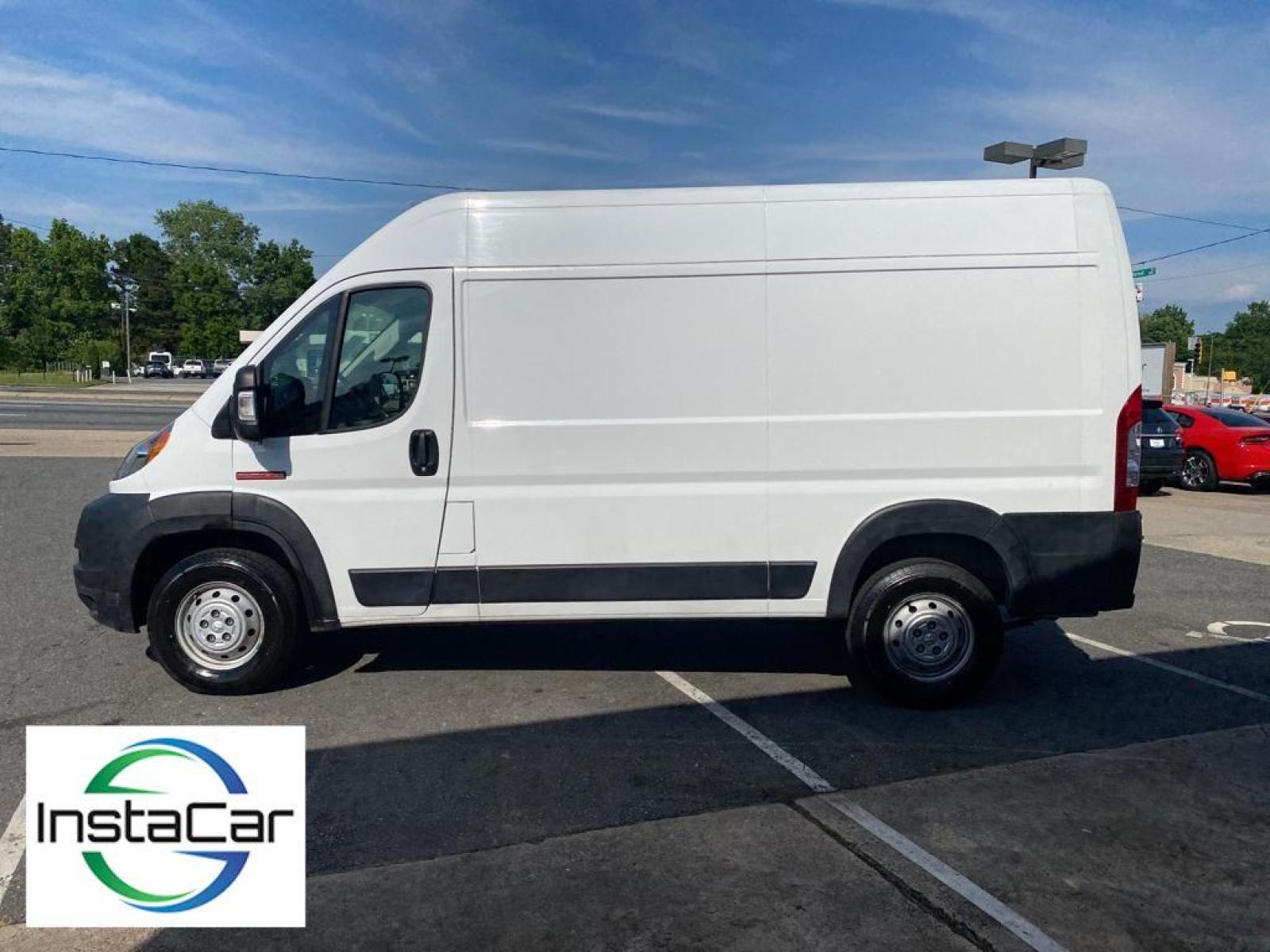 2019 Bright White Clearcoat /Black Ram ProMaster 2500 High Roof (3C6TRVCG8KE) with an V6, 3.6L engine, 6-speed automatic transmission, located at 3147 E Independence Blvd, Charlotte, NC, 28205, 35.200268, -80.773651 - <b>Equipment</b><br>The satellite radio system in this Ram ProMaster 2500 gives you access to hundreds of nation-wide radio stations with a clear digital signal. See what's behind you with the back up camera on the vehicle. Bluetooth technology is built into this model, keeping your hands on the st - Photo #11