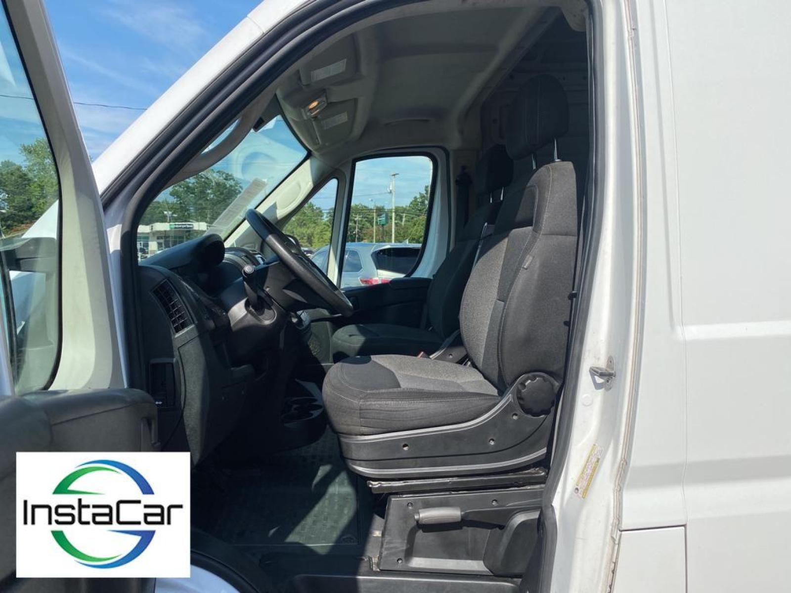 2019 Bright White Clearcoat /Black Ram ProMaster 2500 High Roof (3C6TRVCG8KE) with an V6, 3.6L engine, 6-speed automatic transmission, located at 3147 E Independence Blvd, Charlotte, NC, 28205, 35.200268, -80.773651 - <b>Equipment</b><br>The satellite radio system in this Ram ProMaster 2500 gives you access to hundreds of nation-wide radio stations with a clear digital signal. See what's behind you with the back up camera on the vehicle. Bluetooth technology is built into this model, keeping your hands on the st - Photo #23