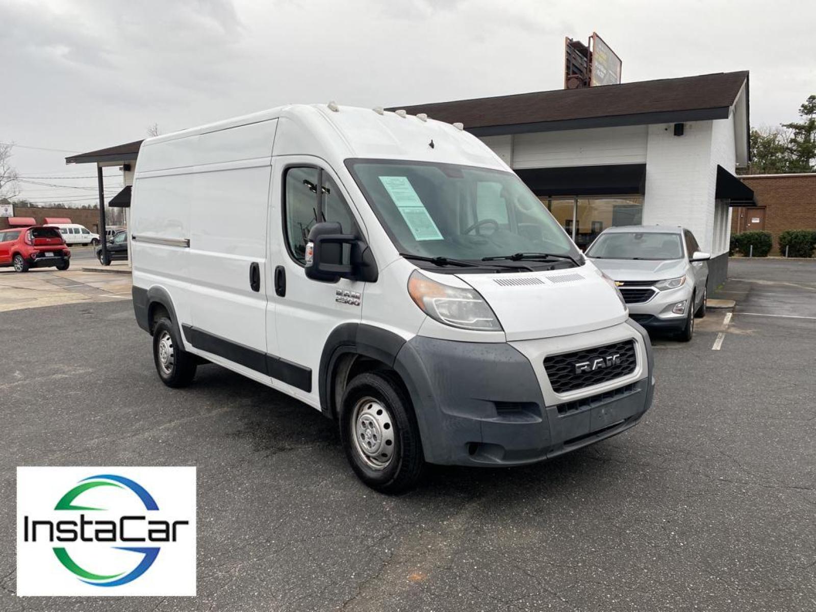 2019 Bright White Clearcoat /Black Ram ProMaster 2500 High Roof (3C6TRVCG8KE) with an V6, 3.6L engine, 6-speed automatic transmission, located at 3147 E Independence Blvd, Charlotte, NC, 28205, 35.200268, -80.773651 - <b>Equipment</b><br>This Ram ProMaster 2500 has satellite radio capabilities. See what's behind you with the back up camera on this Ram ProMaster 2500. Bluetooth technology is built into this Ram ProMaster 2500, keeping your hands on the steering wheel and your focus on the road. The vehicle is fron - Photo #7