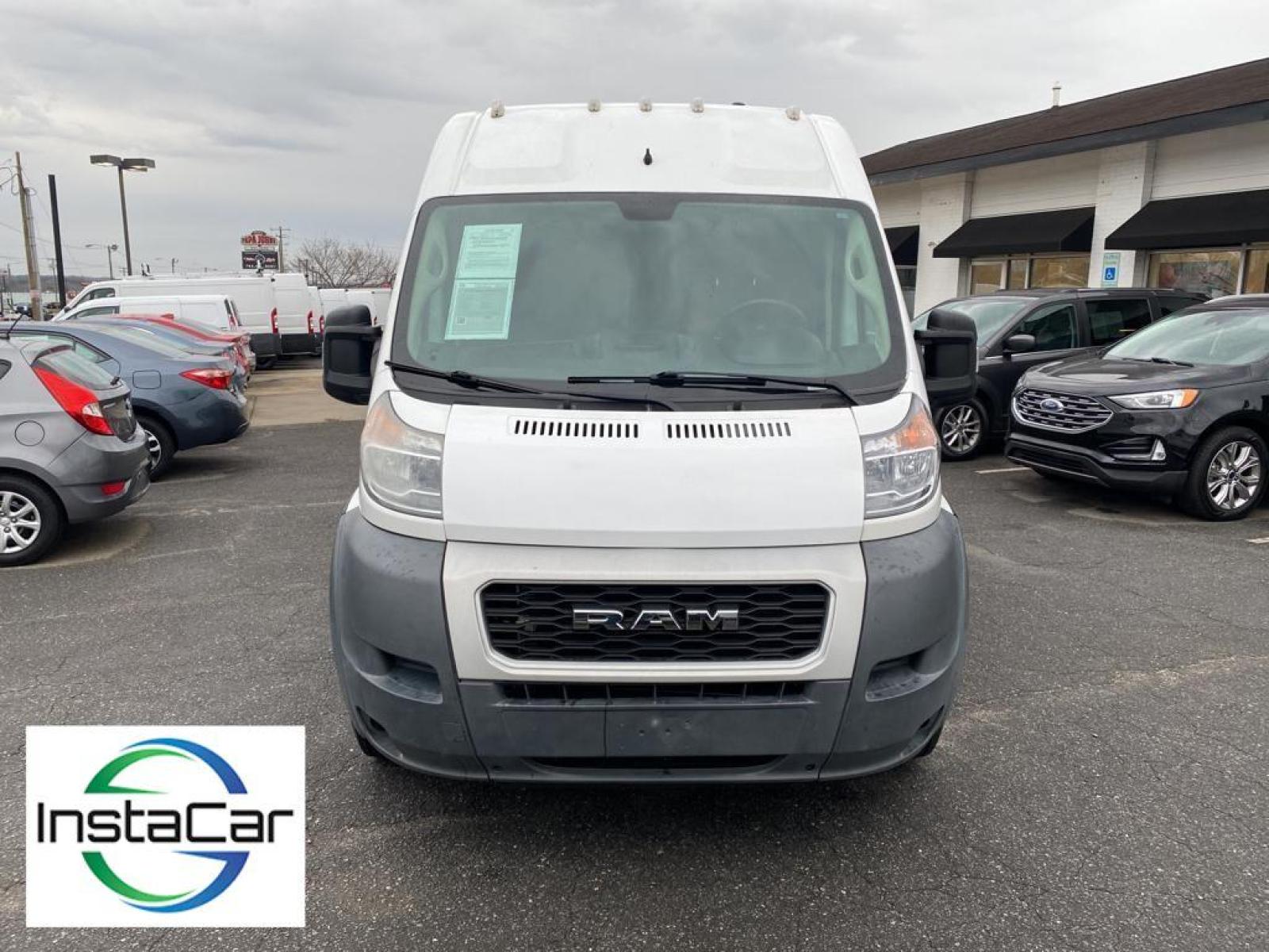 2019 Bright White Clearcoat /Black Ram ProMaster 2500 High Roof (3C6TRVCG8KE) with an V6, 3.6L engine, 6-speed automatic transmission, located at 3147 E Independence Blvd, Charlotte, NC, 28205, 35.200268, -80.773651 - <b>Equipment</b><br>This Ram ProMaster 2500 has satellite radio capabilities. See what's behind you with the back up camera on this Ram ProMaster 2500. Bluetooth technology is built into this Ram ProMaster 2500, keeping your hands on the steering wheel and your focus on the road. The vehicle is fron - Photo #8