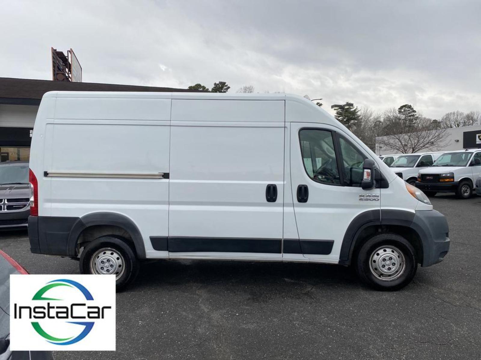 2019 Bright White Clearcoat /Black Ram ProMaster 2500 High Roof (3C6TRVCG8KE) with an V6, 3.6L engine, 6-speed automatic transmission, located at 3147 E Independence Blvd, Charlotte, NC, 28205, 35.200268, -80.773651 - <b>Equipment</b><br>This Ram ProMaster 2500 has satellite radio capabilities. See what's behind you with the back up camera on this Ram ProMaster 2500. Bluetooth technology is built into this Ram ProMaster 2500, keeping your hands on the steering wheel and your focus on the road. The vehicle is fron - Photo #14